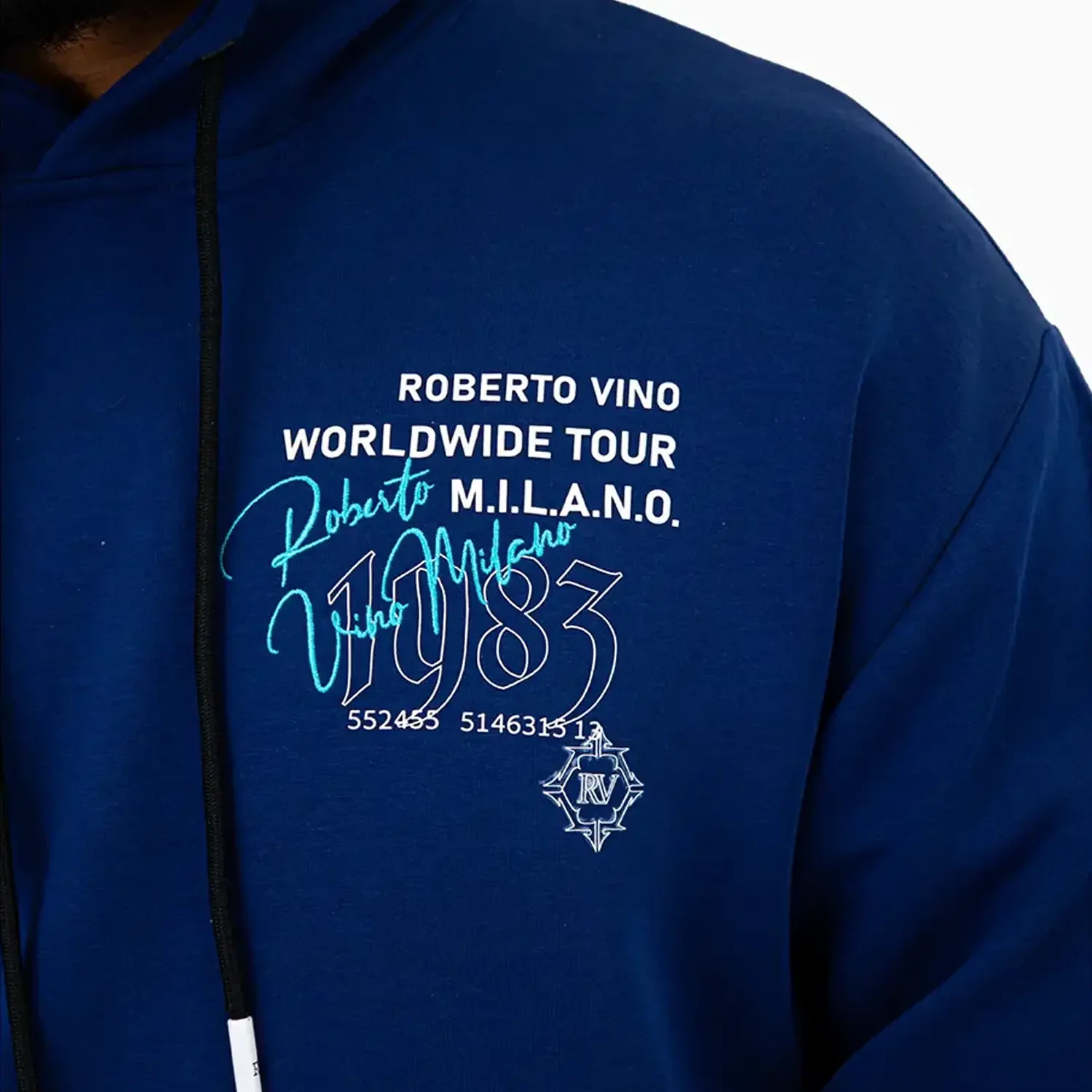 Men's World Wide Hoodie - Image 6