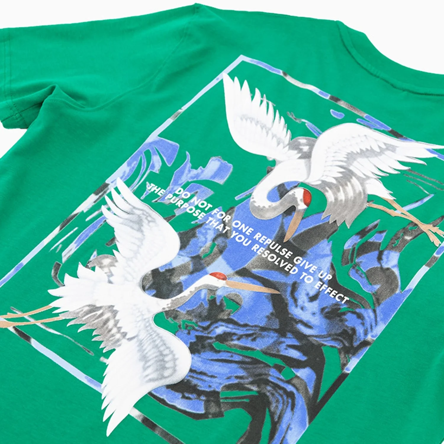 Men's Egret Graphics Short Sleeve T-Shirt - Image 9