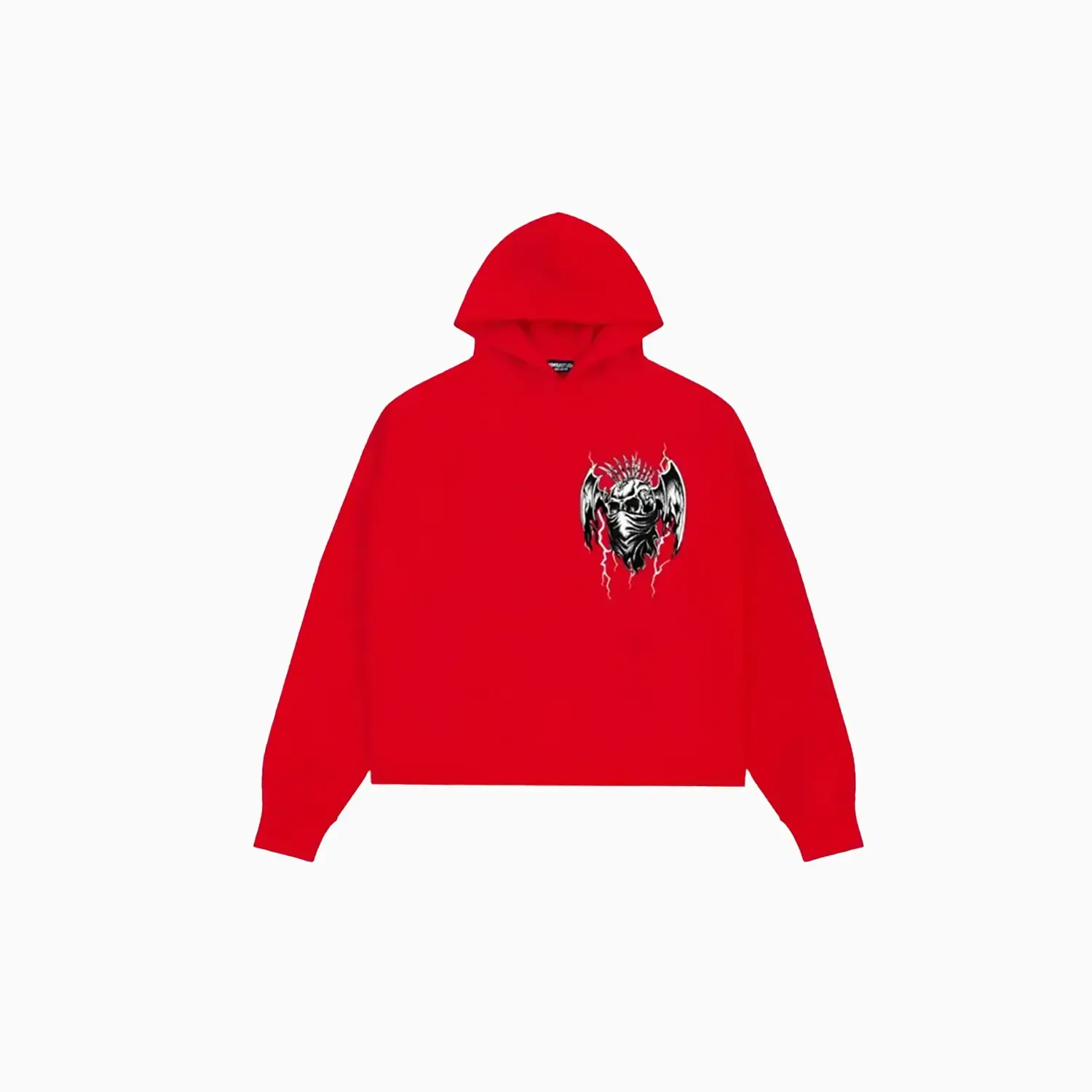 Men's Bad Habits Cropped Fleece Hoodie - Image 2