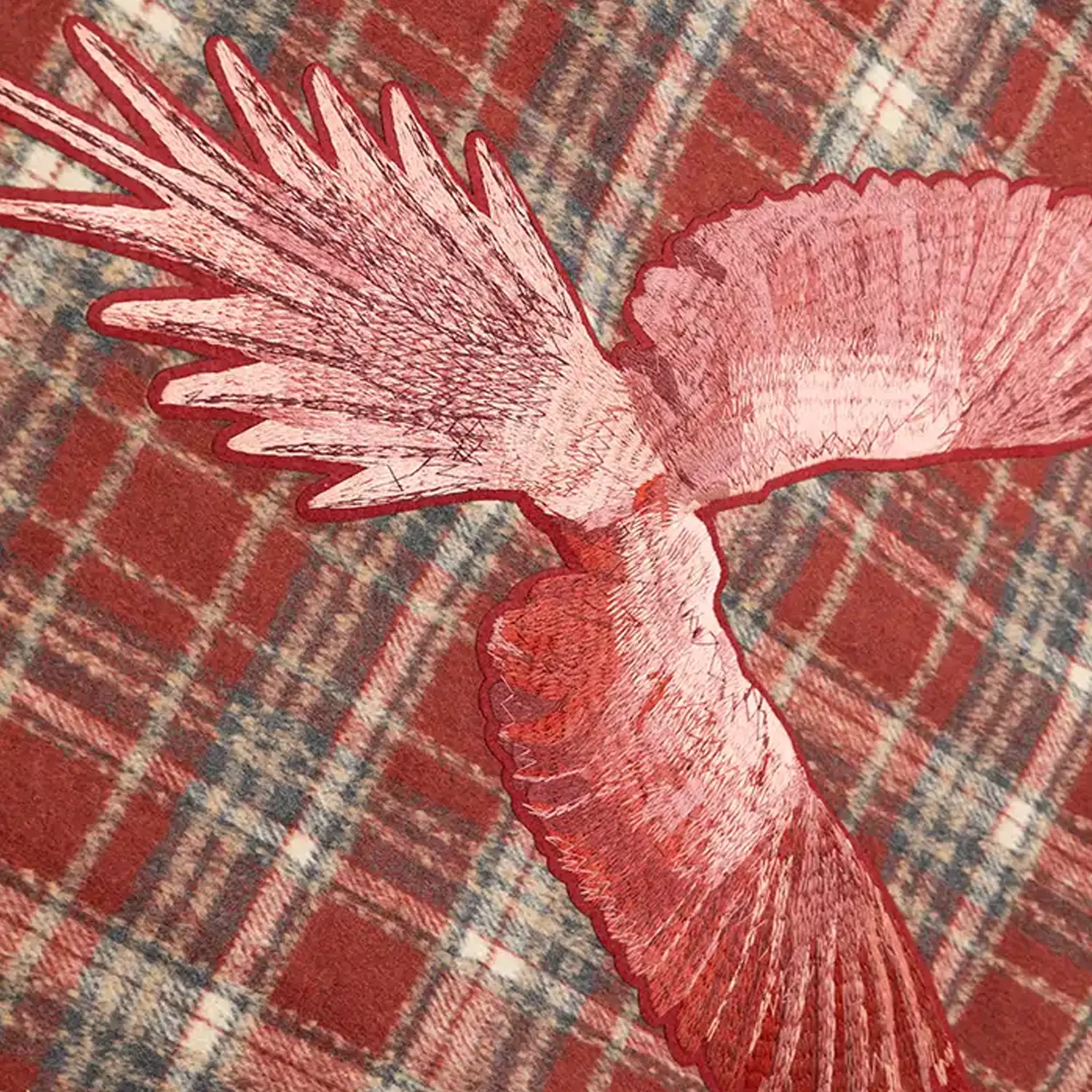 Men's Peace Heavy Flannel Shirt - Image 4