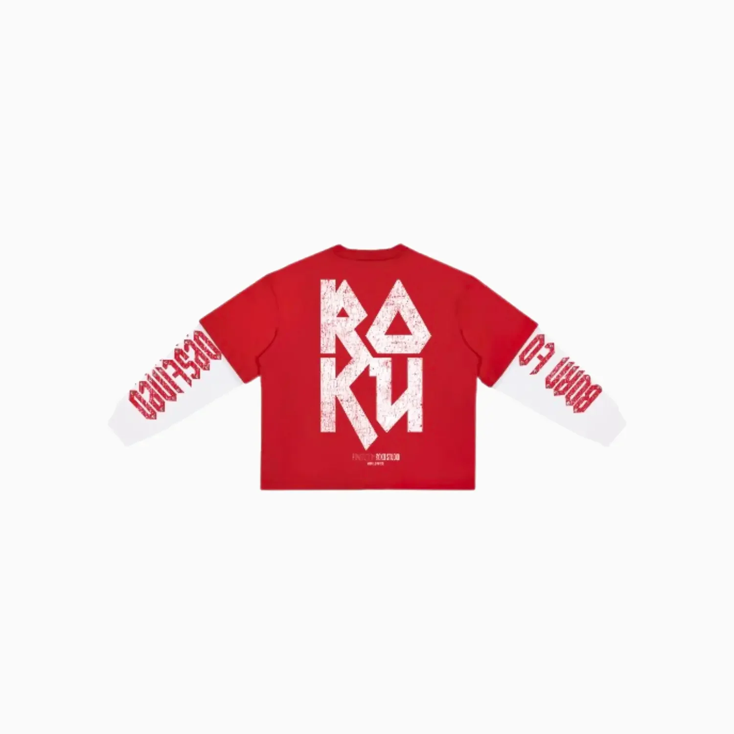 Men's Riot Spirit Boxy Layered Long Sleeve T-Shirt - Image 3
