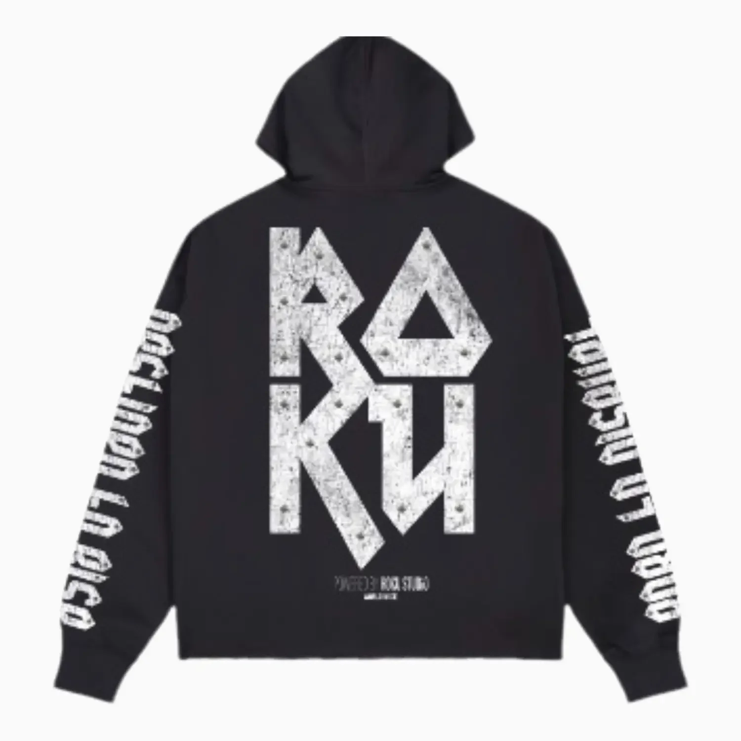 Men's Riot Spirit Cropped Fleece Hoodie - Image 2