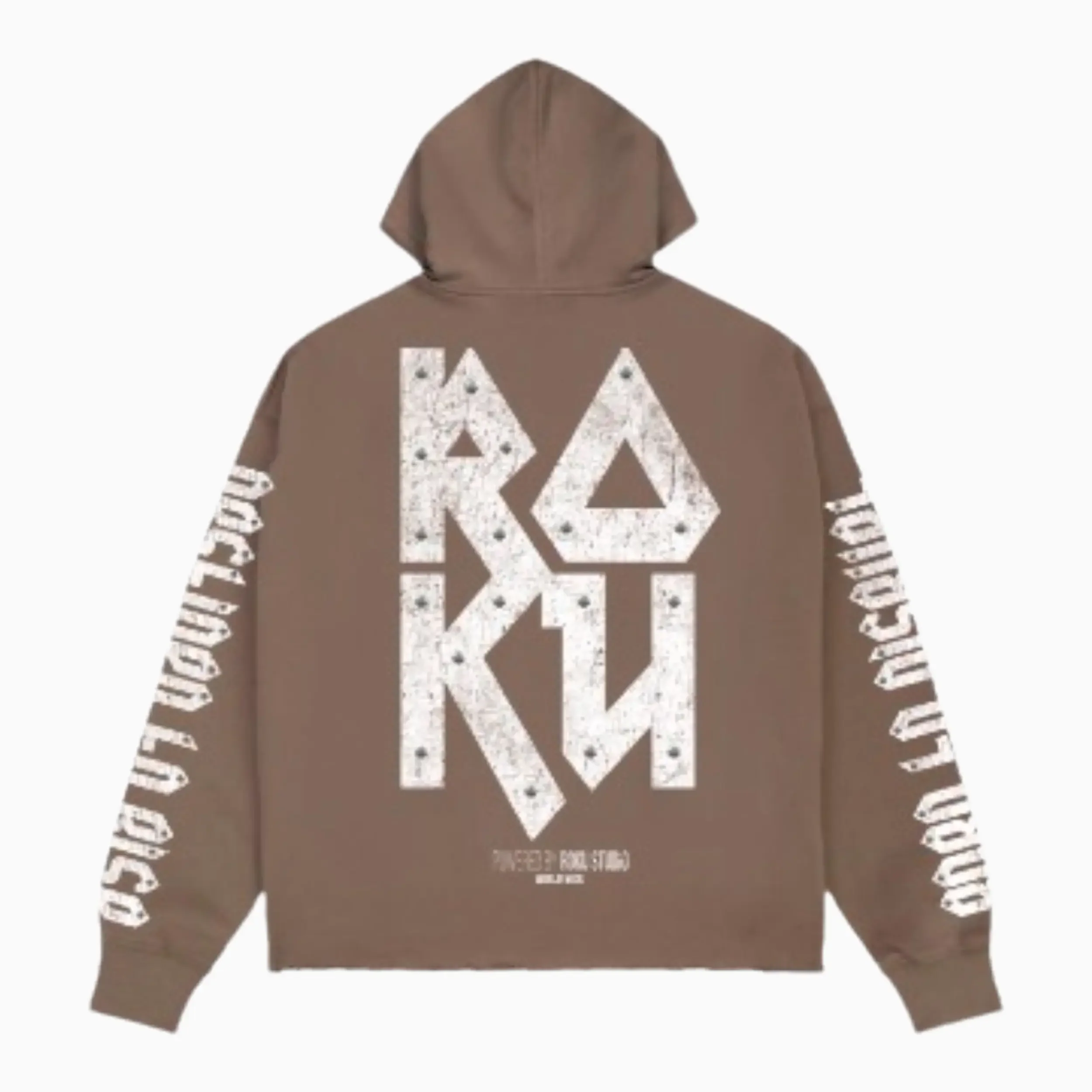 Men's Riot Spirit Cropped Fleece Hoodie - Image 2