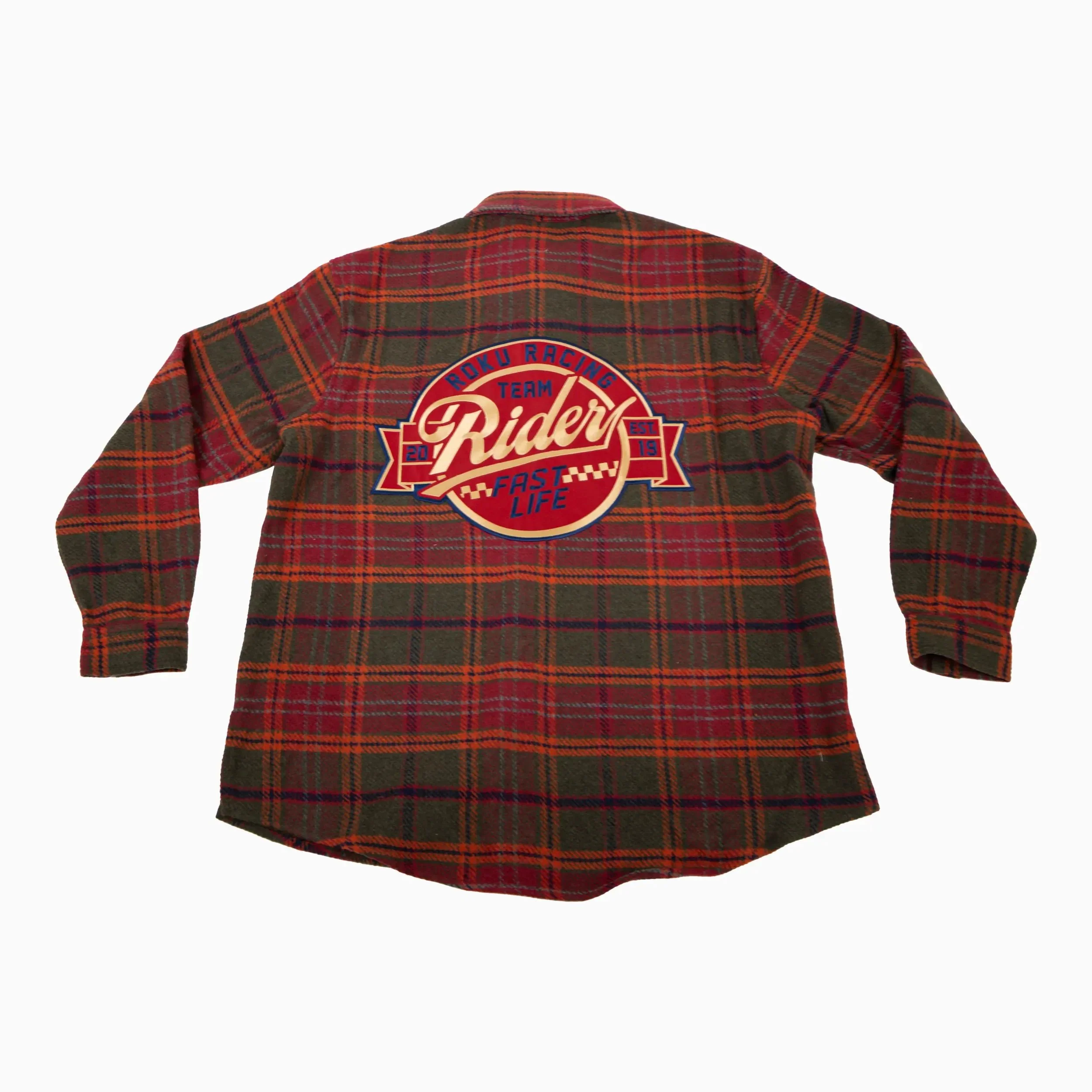 Men's Roku Rider Heavy Fannel Shacket - Image 2