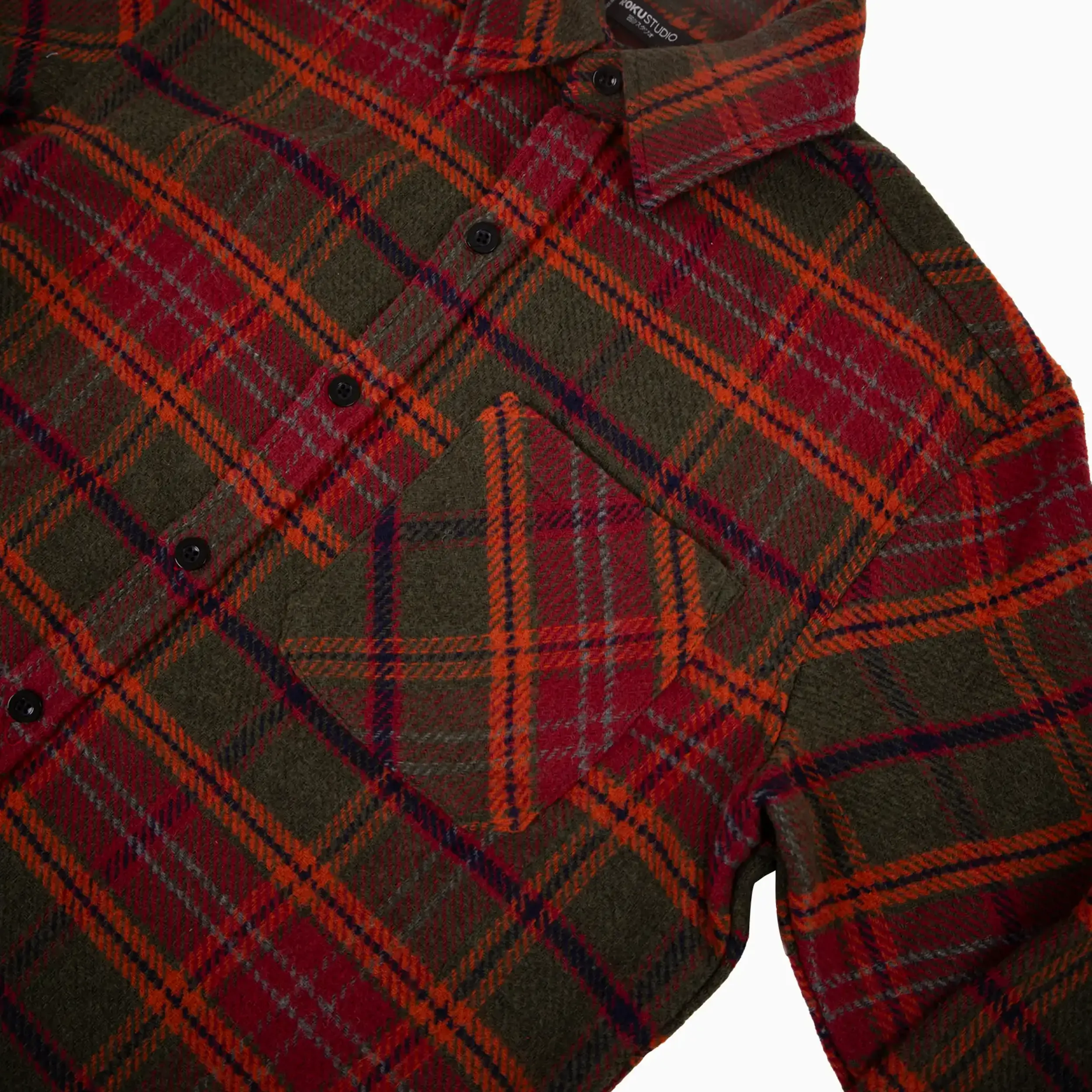 Men's Roku Rider Heavy Fannel Shacket - Image 4