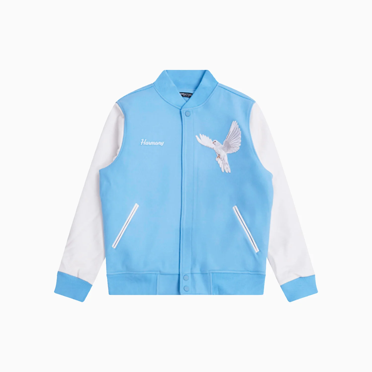 Men's Wolrd Harmony Varsity Jacket - Image 2