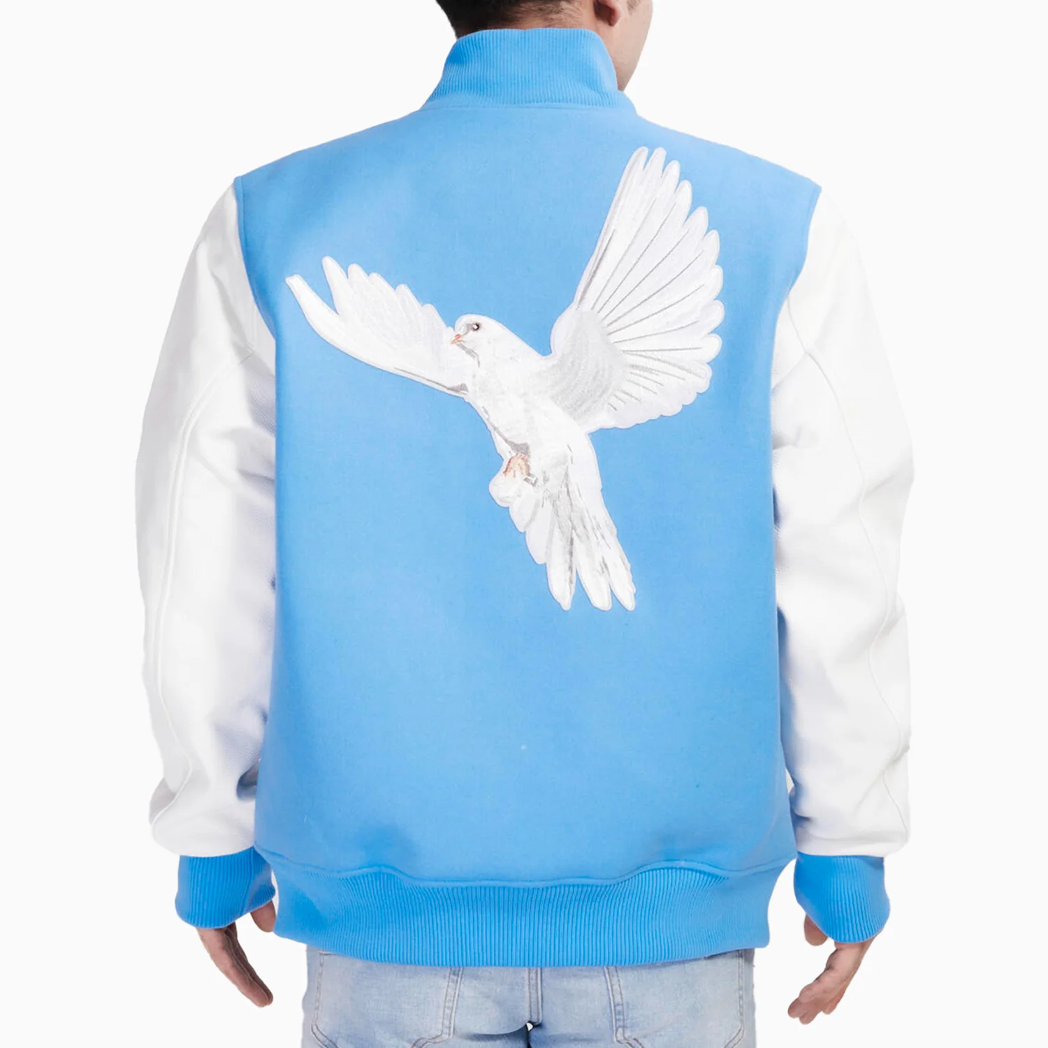 Men's Wolrd Harmony Varsity Jacket - Image 3