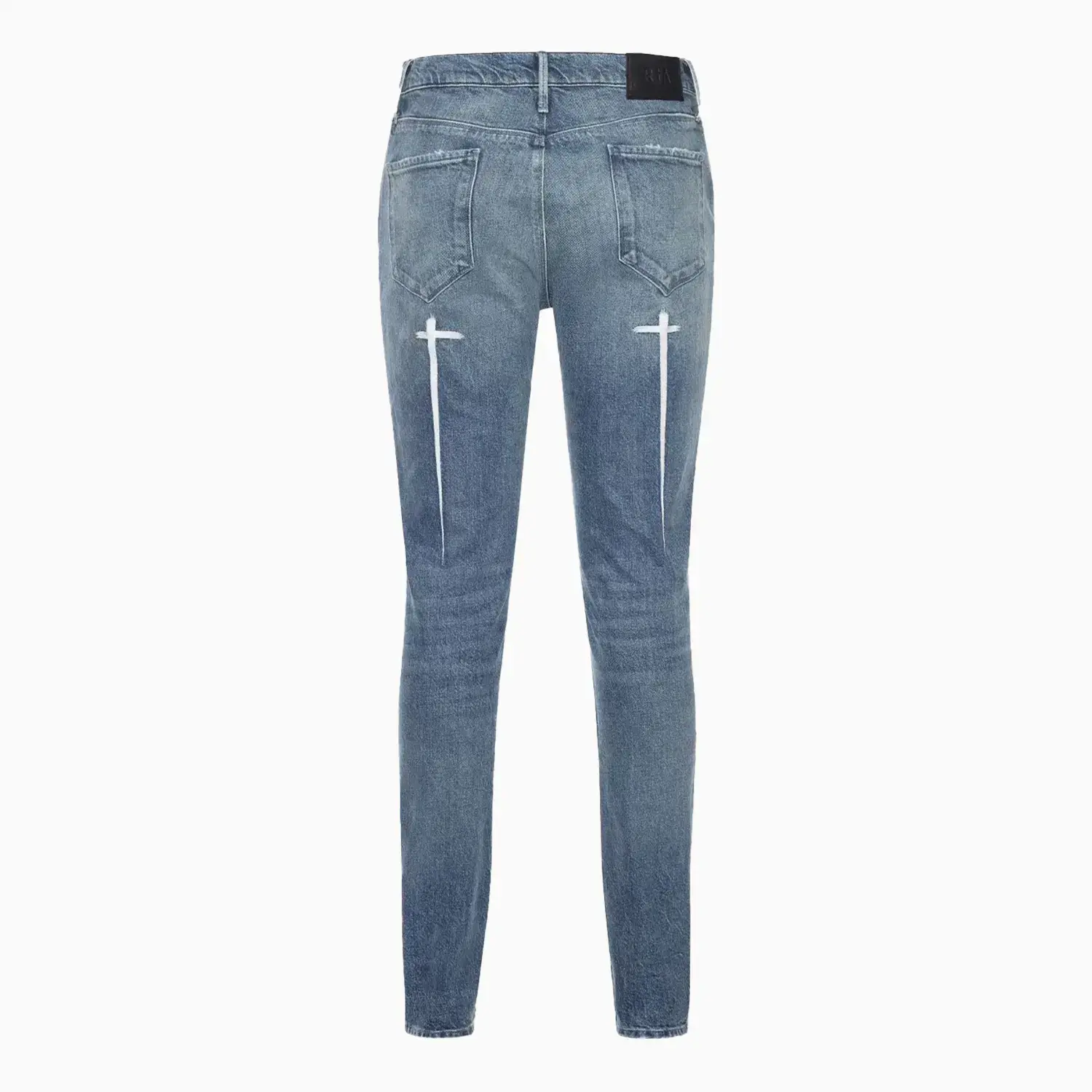 Men's Bryant Cross Embroidery Denim Pant - Image 2