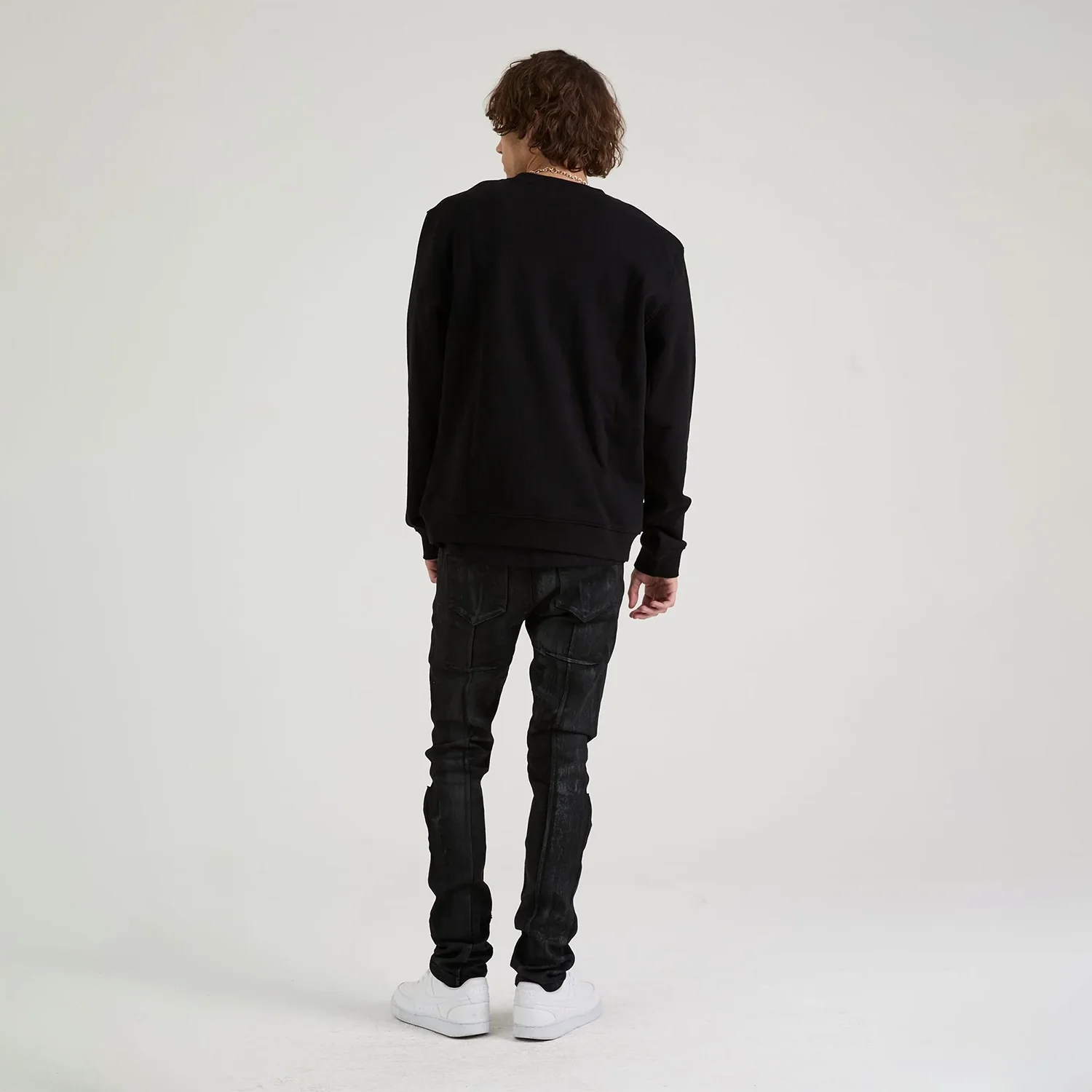 Men's Charles Cracked Logo Sweatshirt - Image 6
