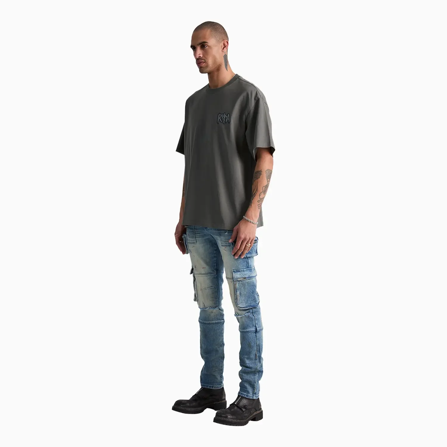 Men's Colin Olive Sigilism T-Shirt - Image 4