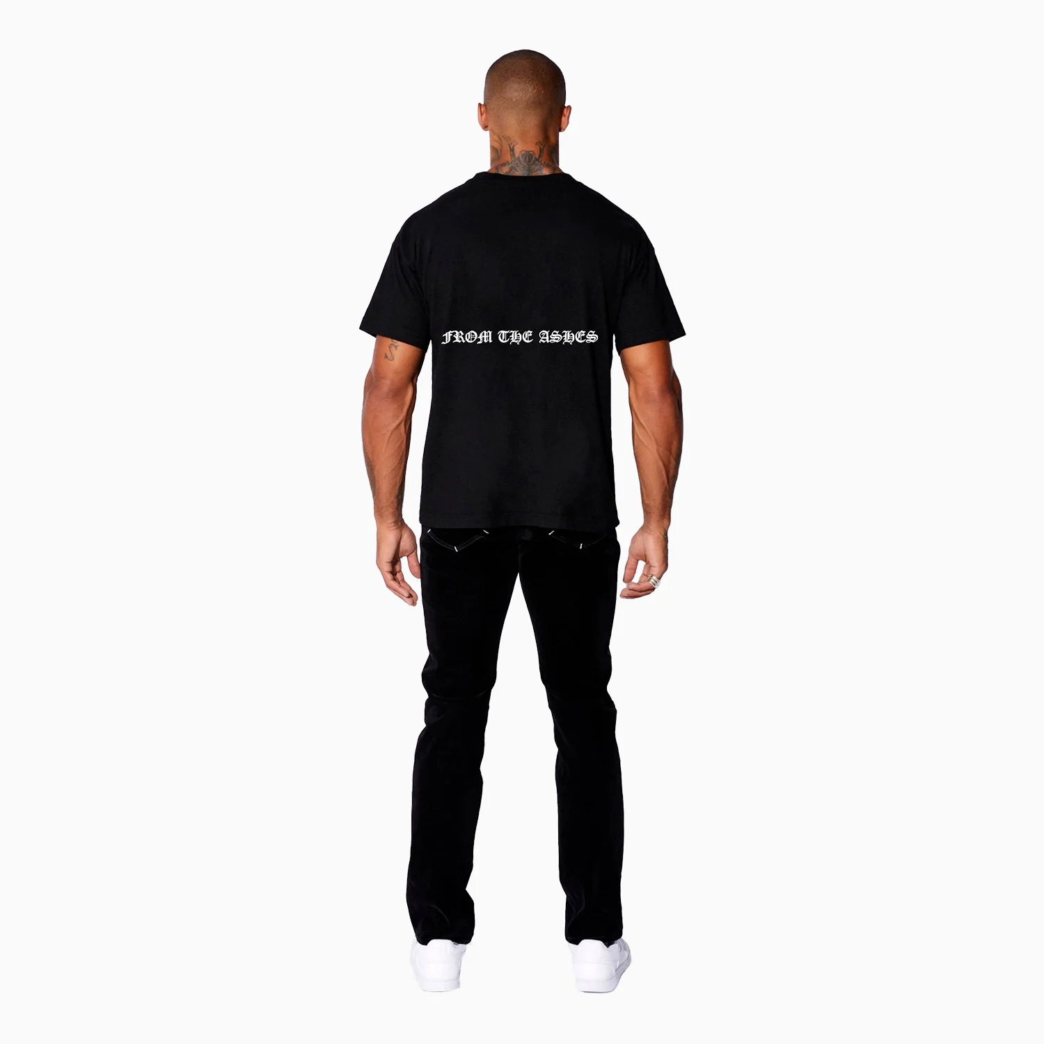 Men's From The Ashes In Black T-Shirt - Image 4