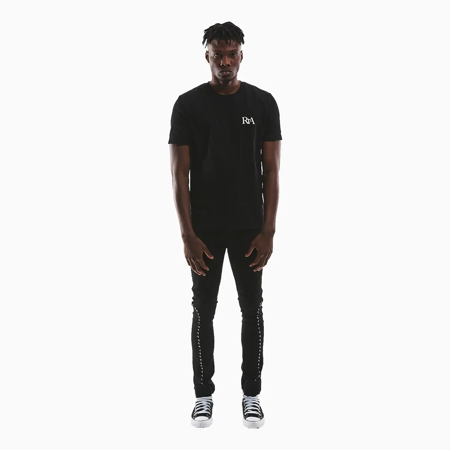 Men's Liam Black Paradise T-Shirt - Image 5