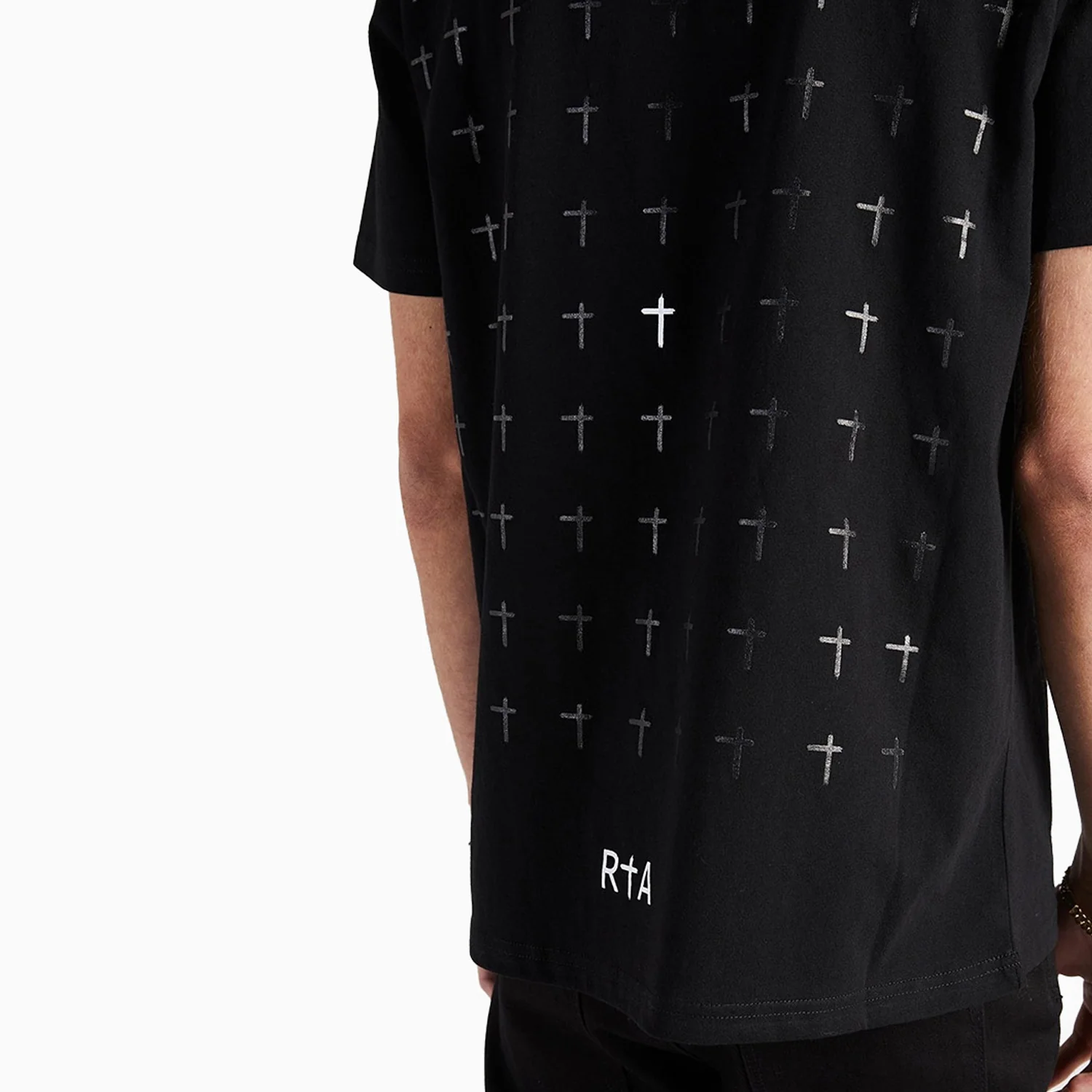 Men's Liam R.I.P. Cross T-Shirt - Image 4
