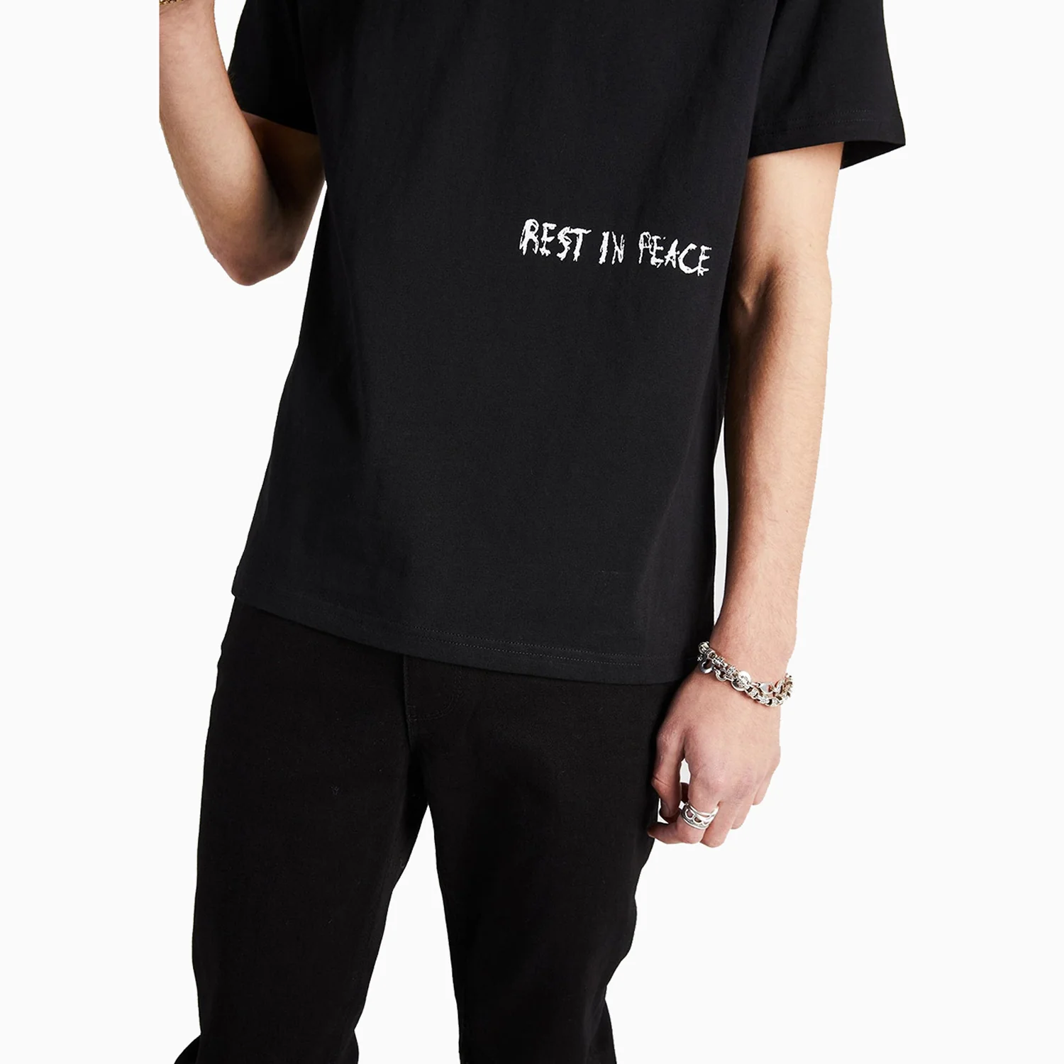 Men's Liam R.I.P. Cross T-Shirt - Image 5