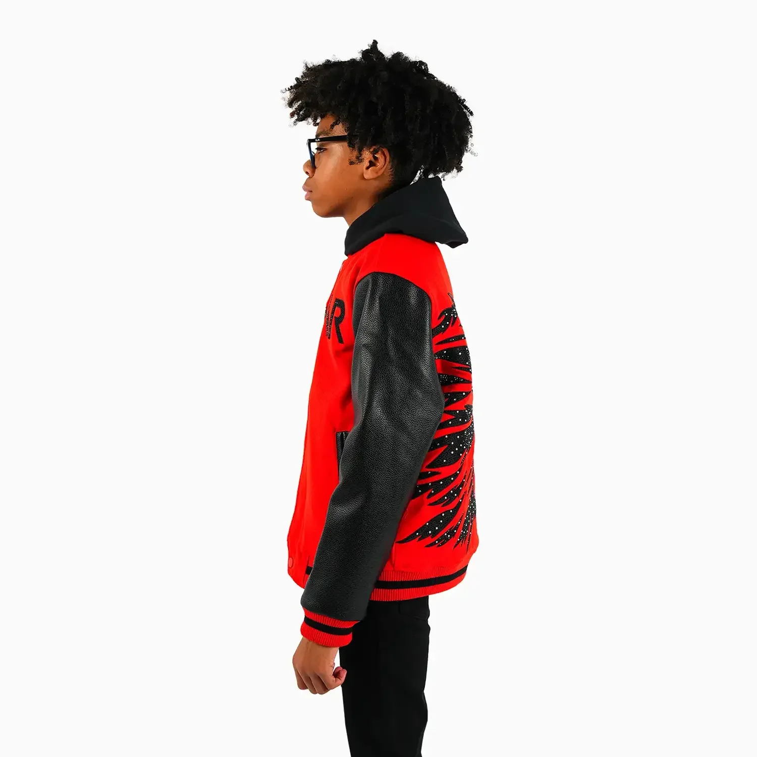Kid's Beast Wool Varsity Jacket - Image 4