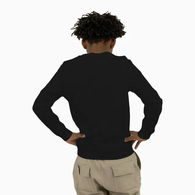 Kid's Focus Crew Neck Sweatshirt - Image 2