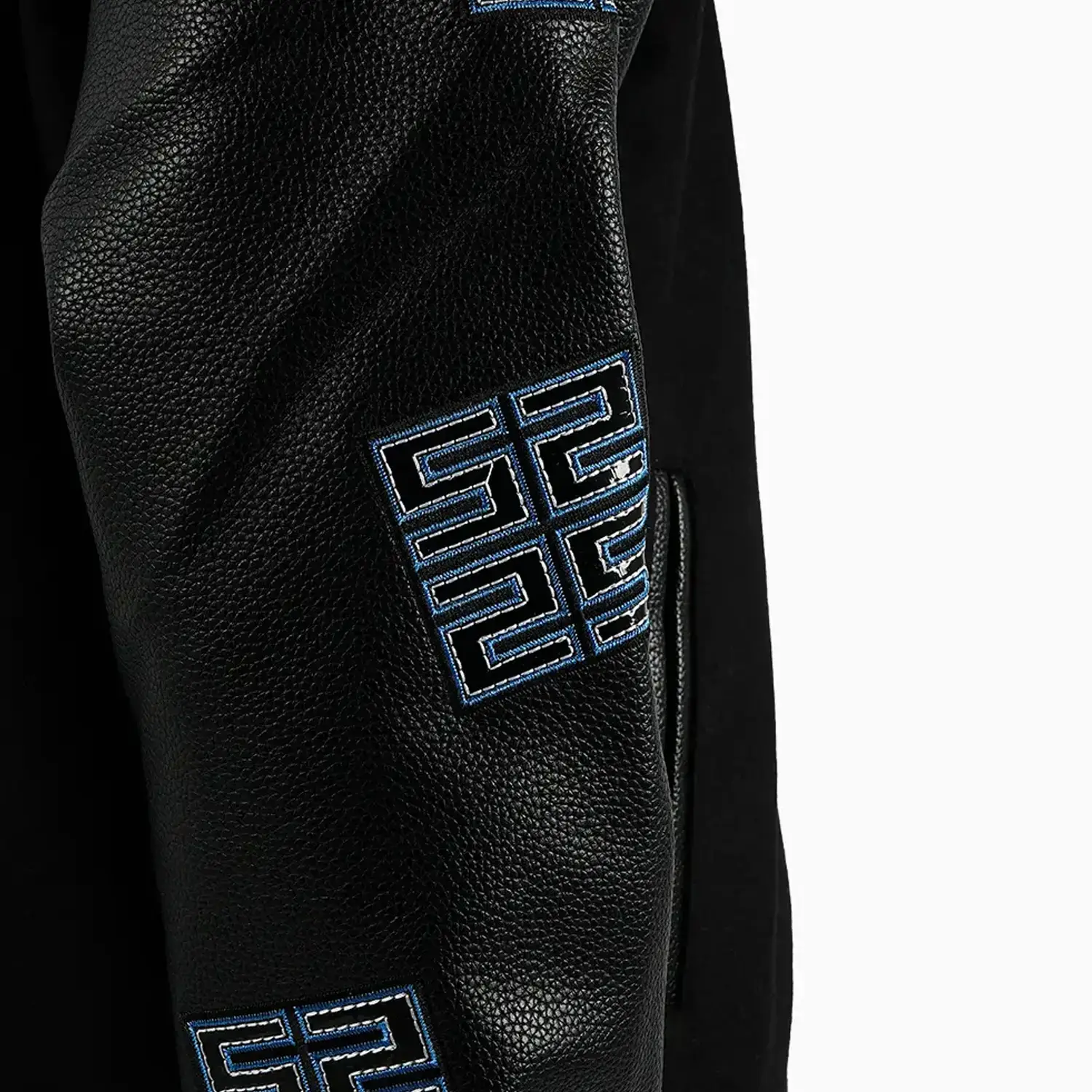 Kid's Reflective Wool Varsity Jacket - Image 5