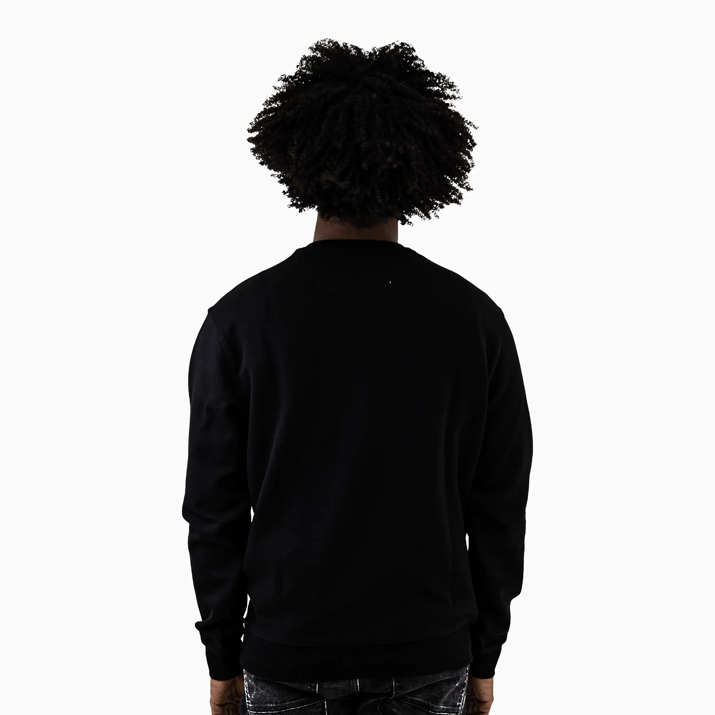 Men's Alligator Print Logo Crew Neck Sweatshirt - Image 2