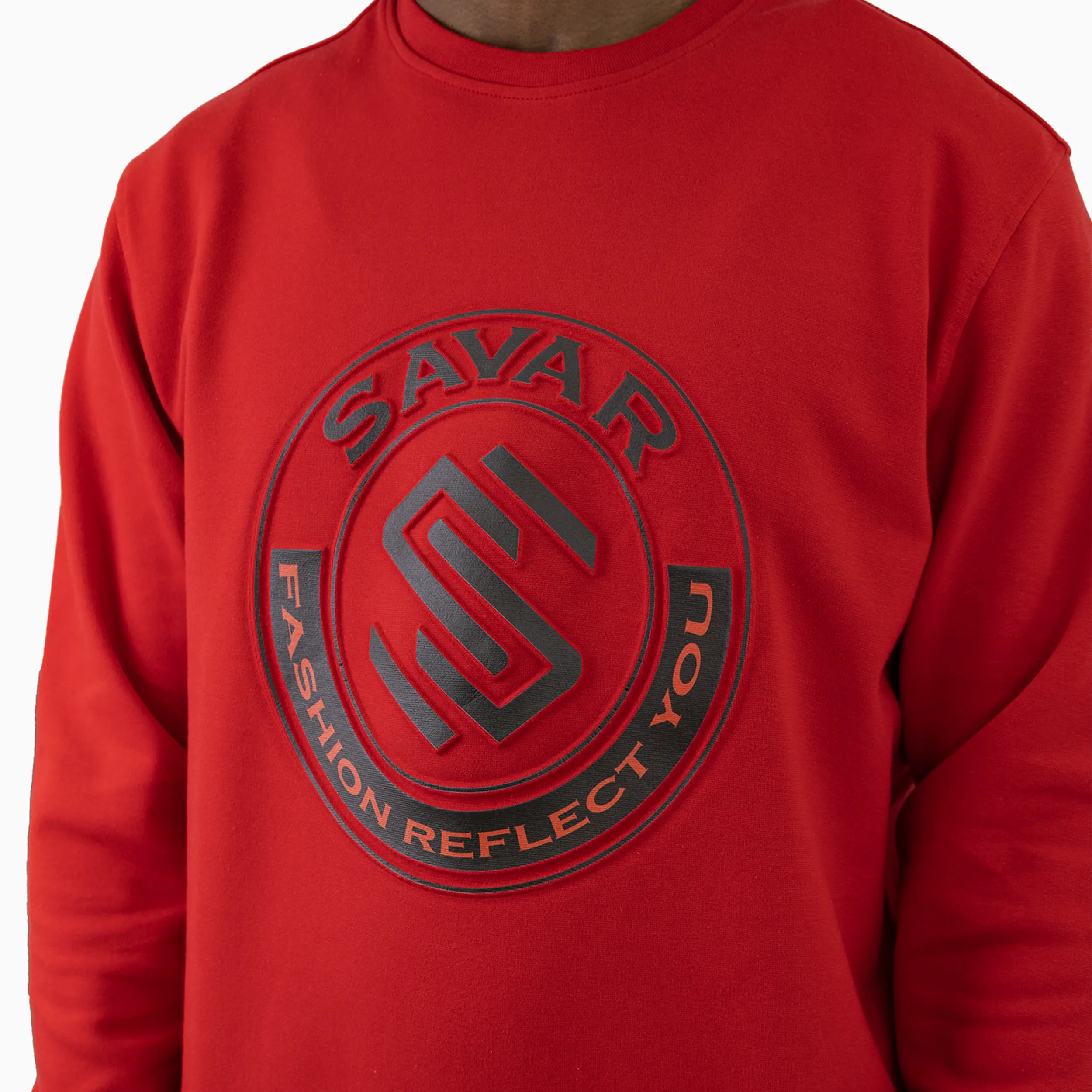 Men's Circle Crew Neck Sweatshirt - Image 3