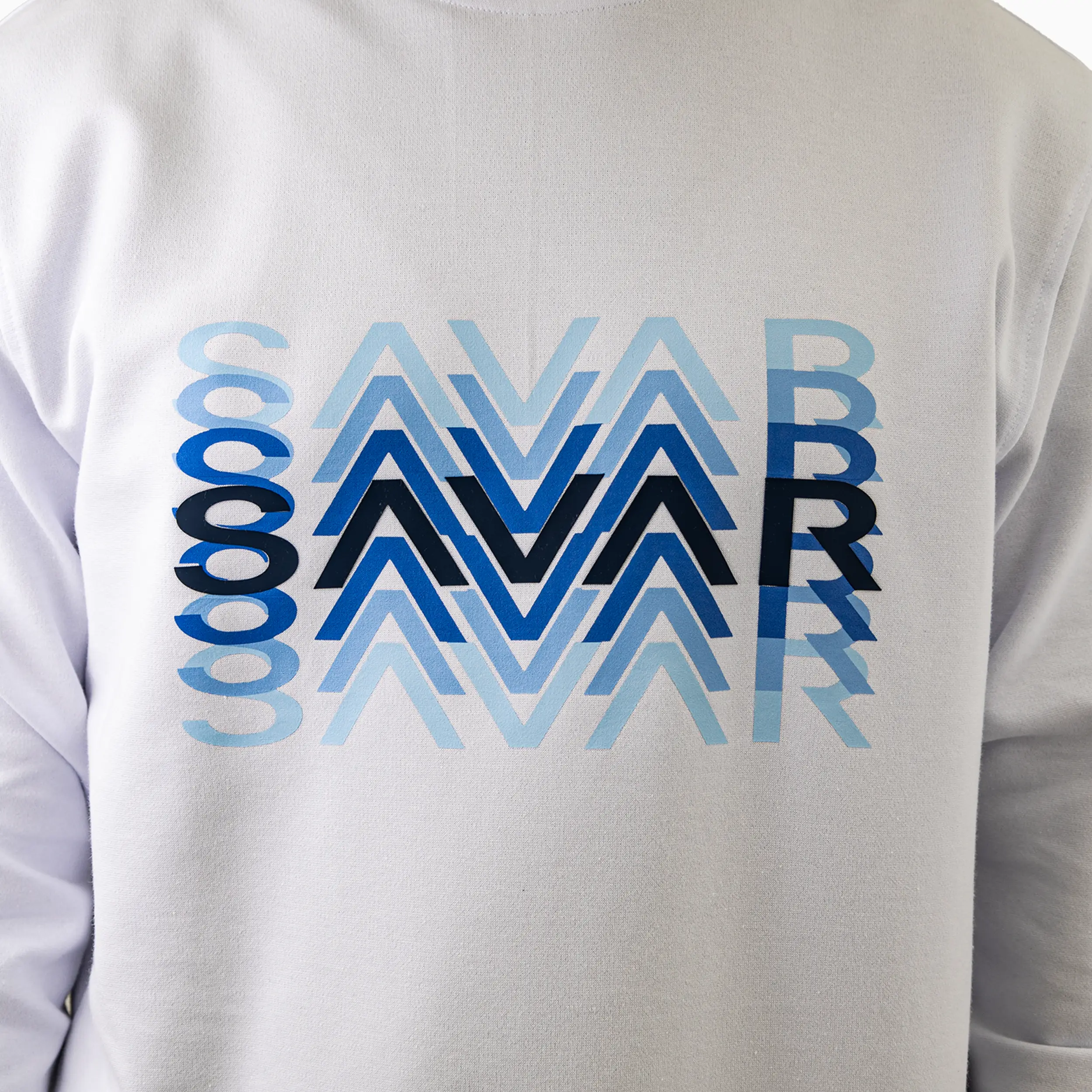 Men's Savar Logo Crew Neck Sweatshirt - Image 3
