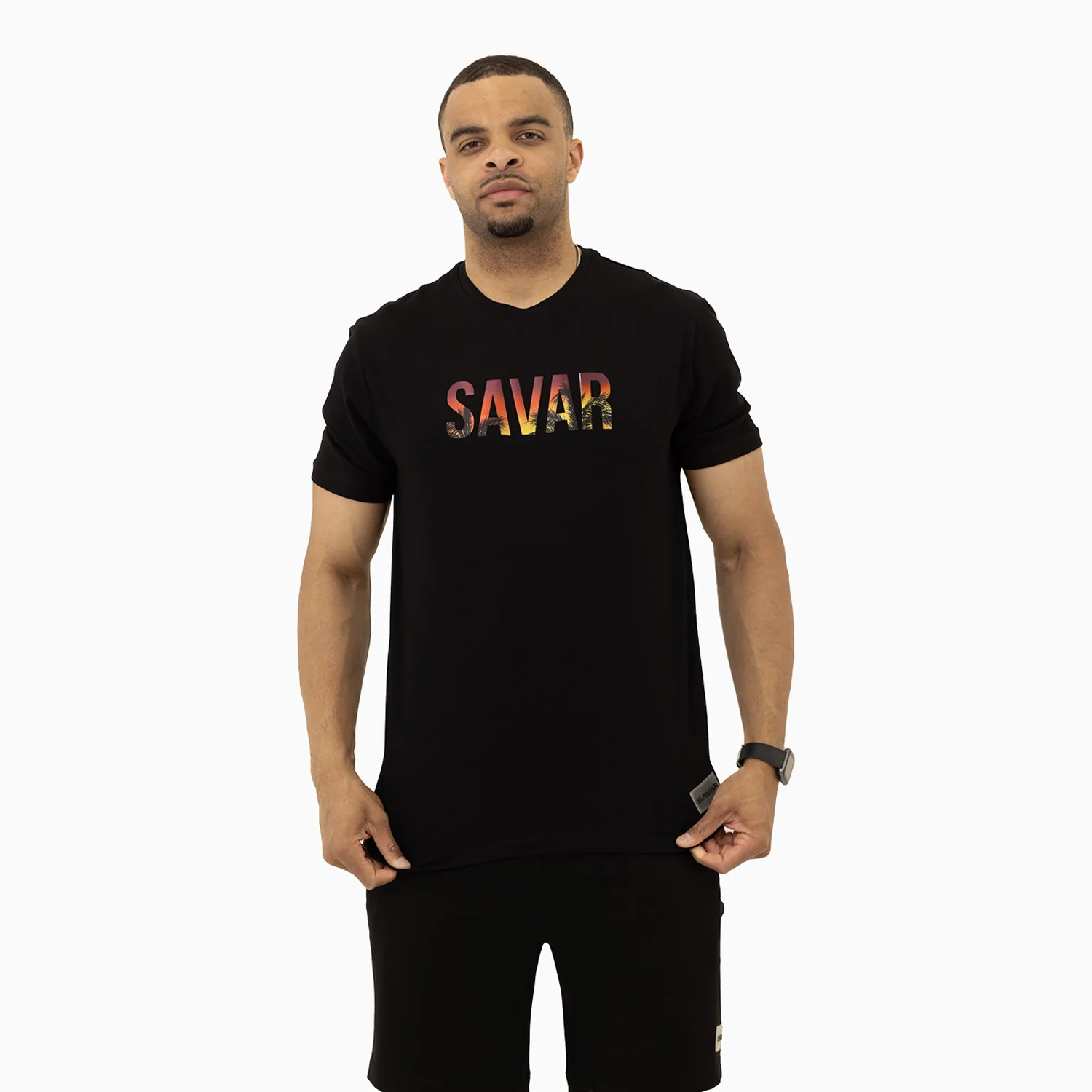 Men's Palm Tree Short Sleeve T-Shirt - Image 4