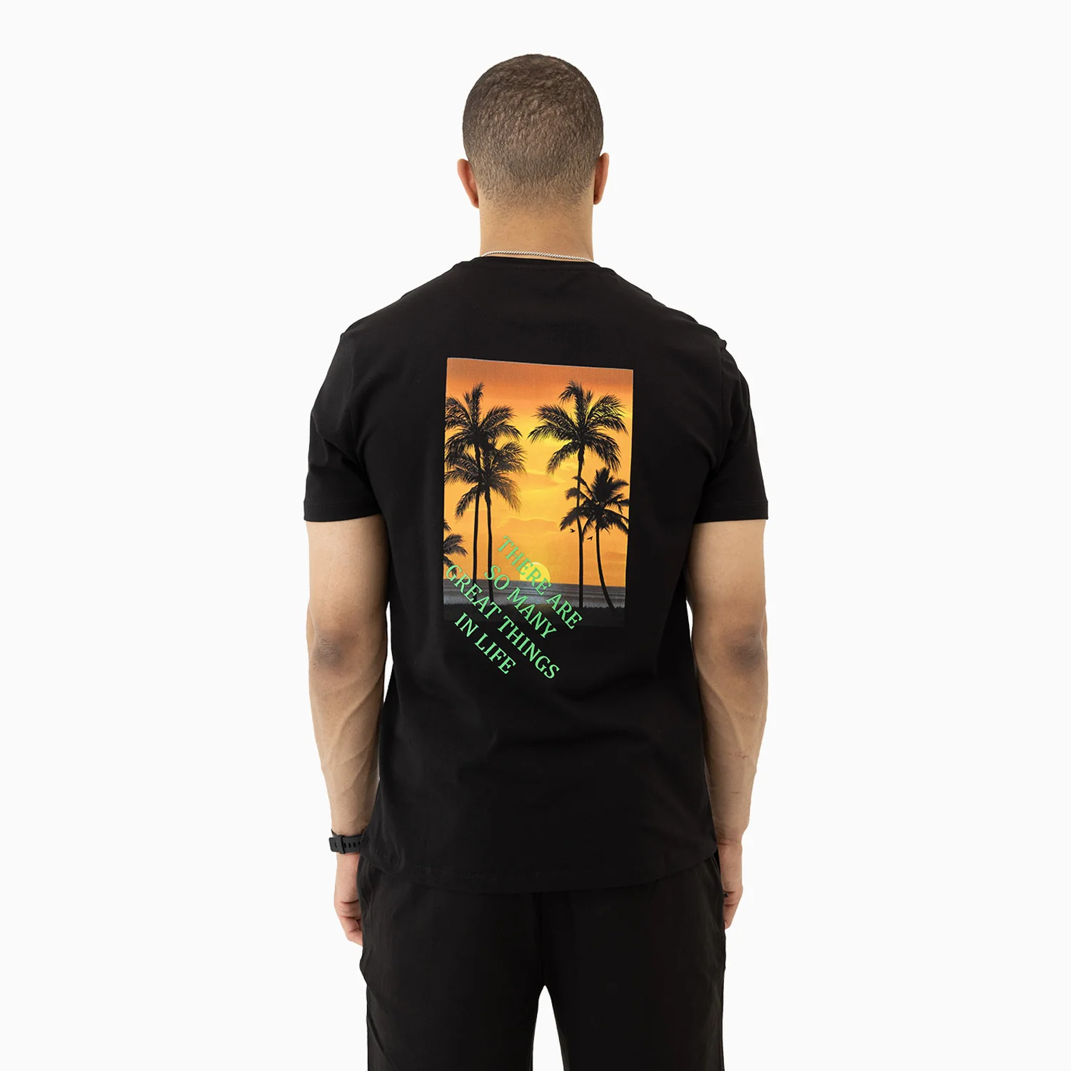 Men's Palm Tree Short Sleeve T-Shirt - Image 5