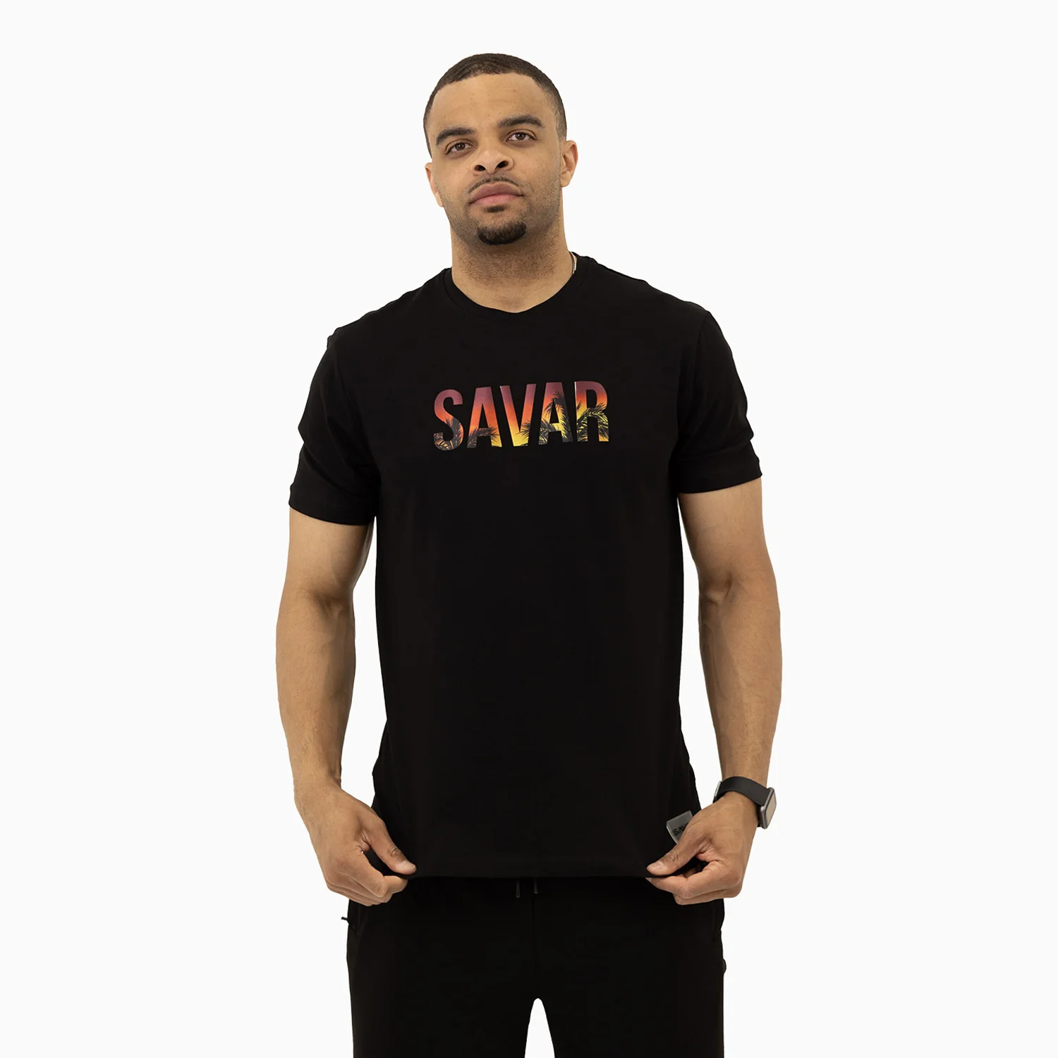 Men's Palm Tree Short Sleeve T-Shirt - Image 9