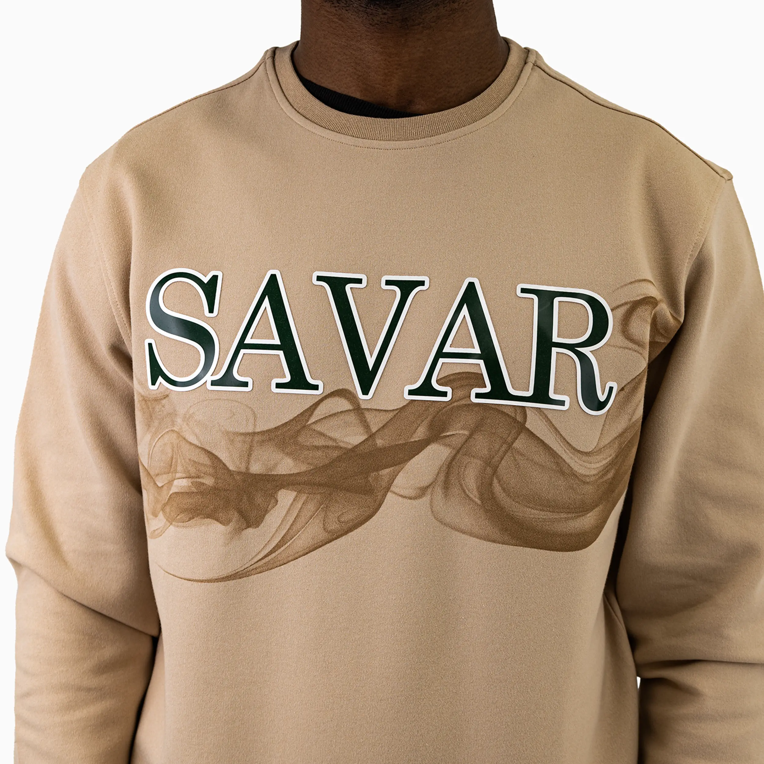 Men's Smoke Crew Neck Sweatshirt - Image 3