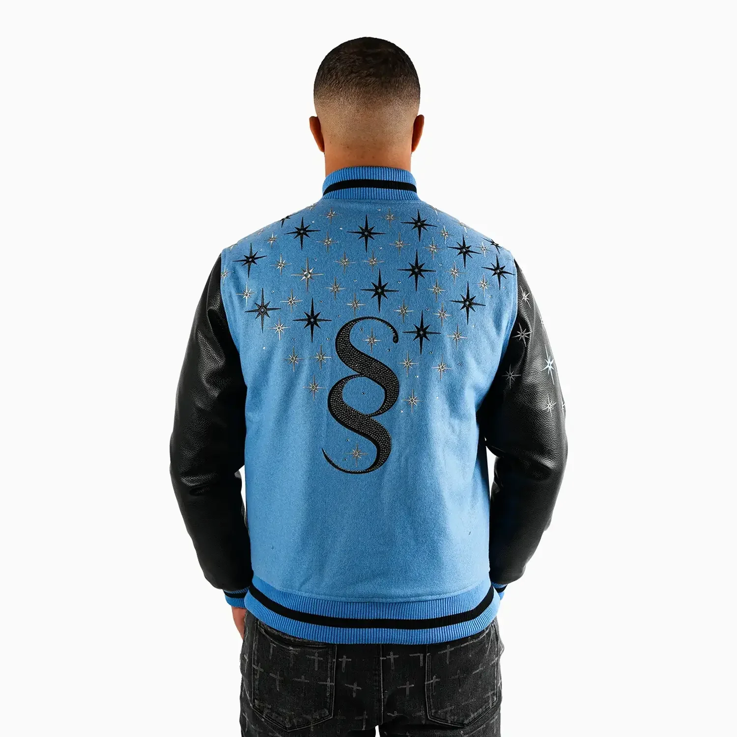 Men's Starlight Wool Varsity Jacket - Image 2