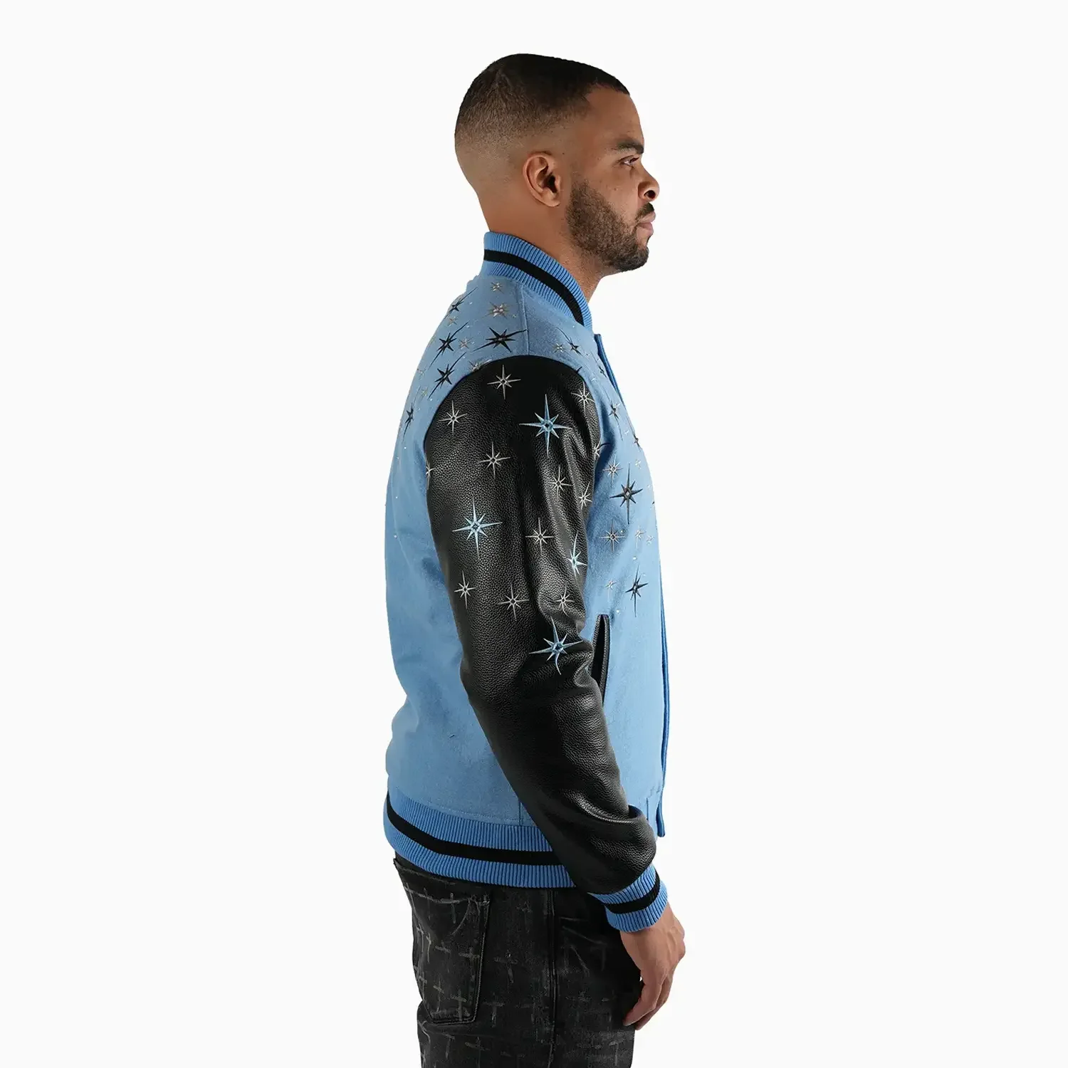 Men's Starlight Wool Varsity Jacket - Image 3