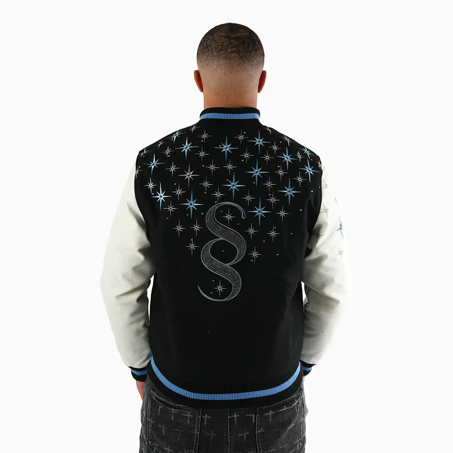 Men's Starlight Wool Varsity Jacket - Image 2
