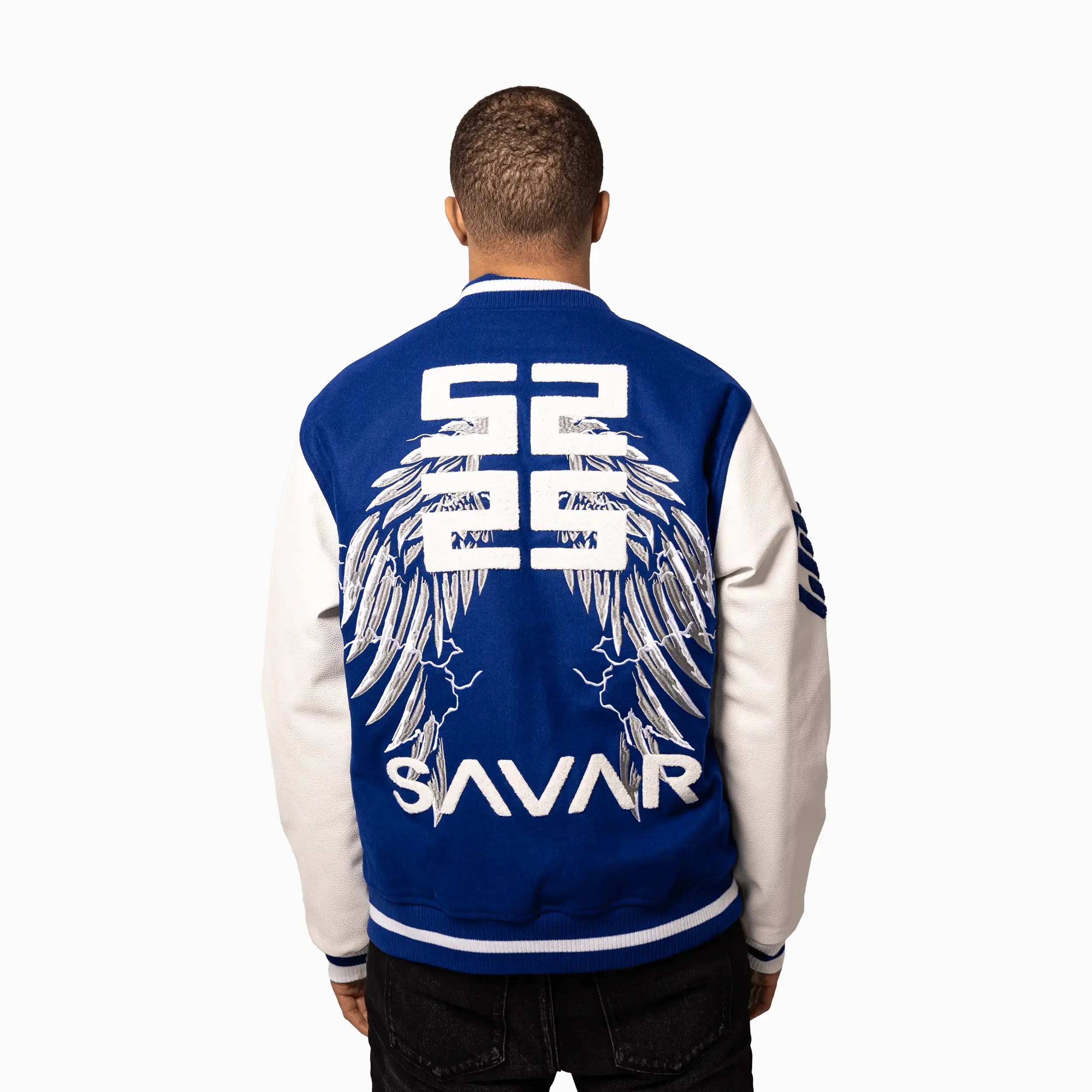 Men's Wings Wool Varsity Jacket - Image 2