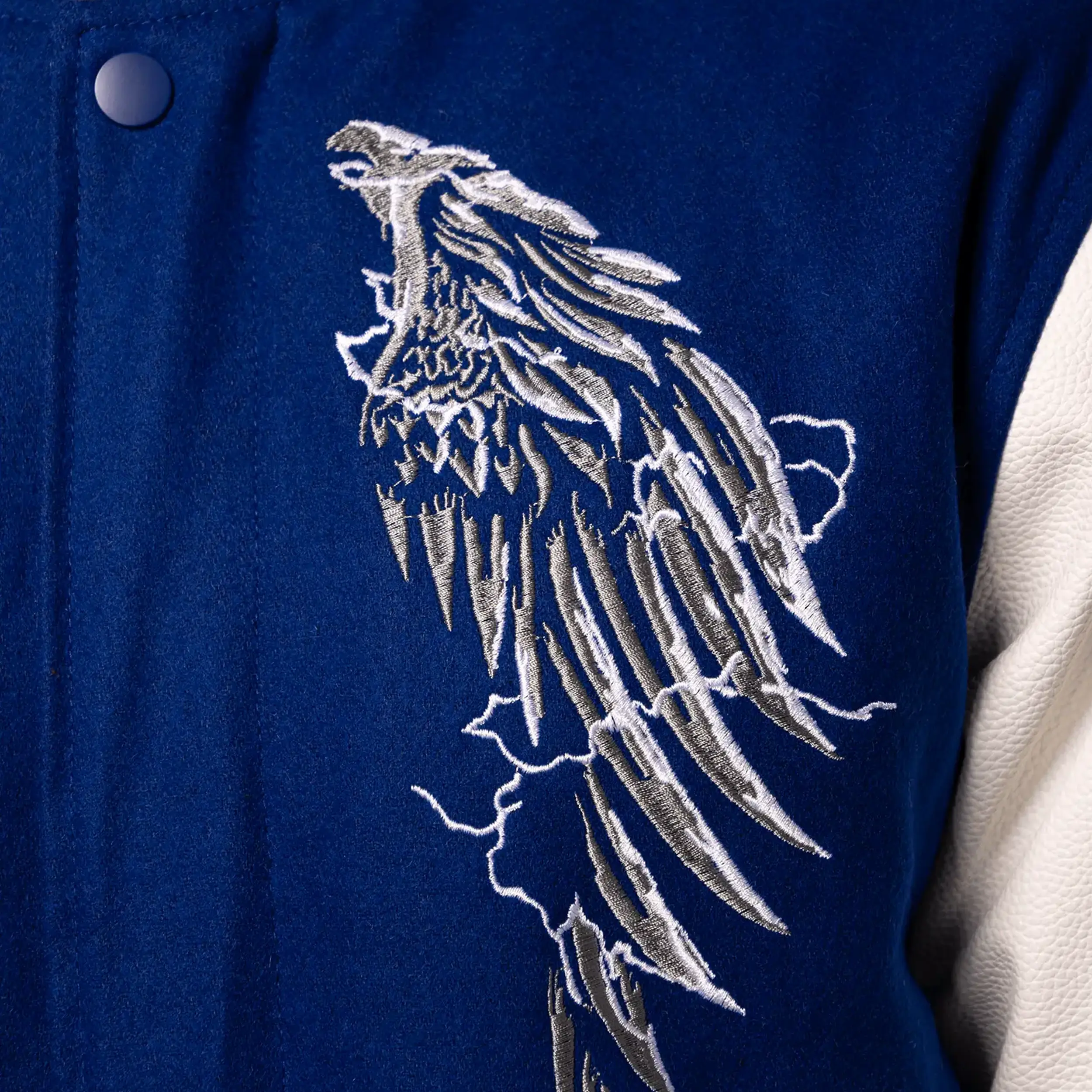 Men's Wings Wool Varsity Jacket - Image 5