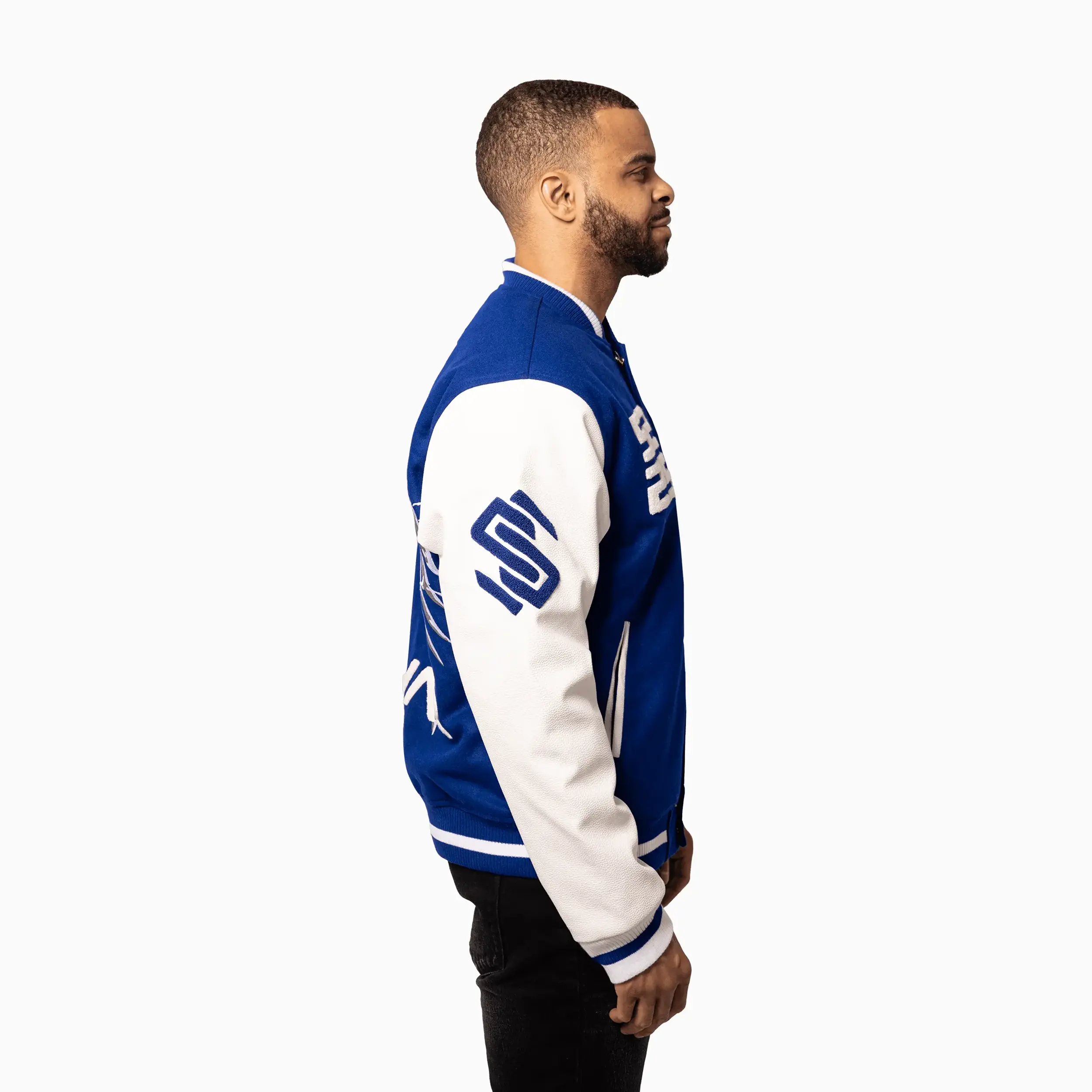 Men's Wings Wool Varsity Jacket - Image 8