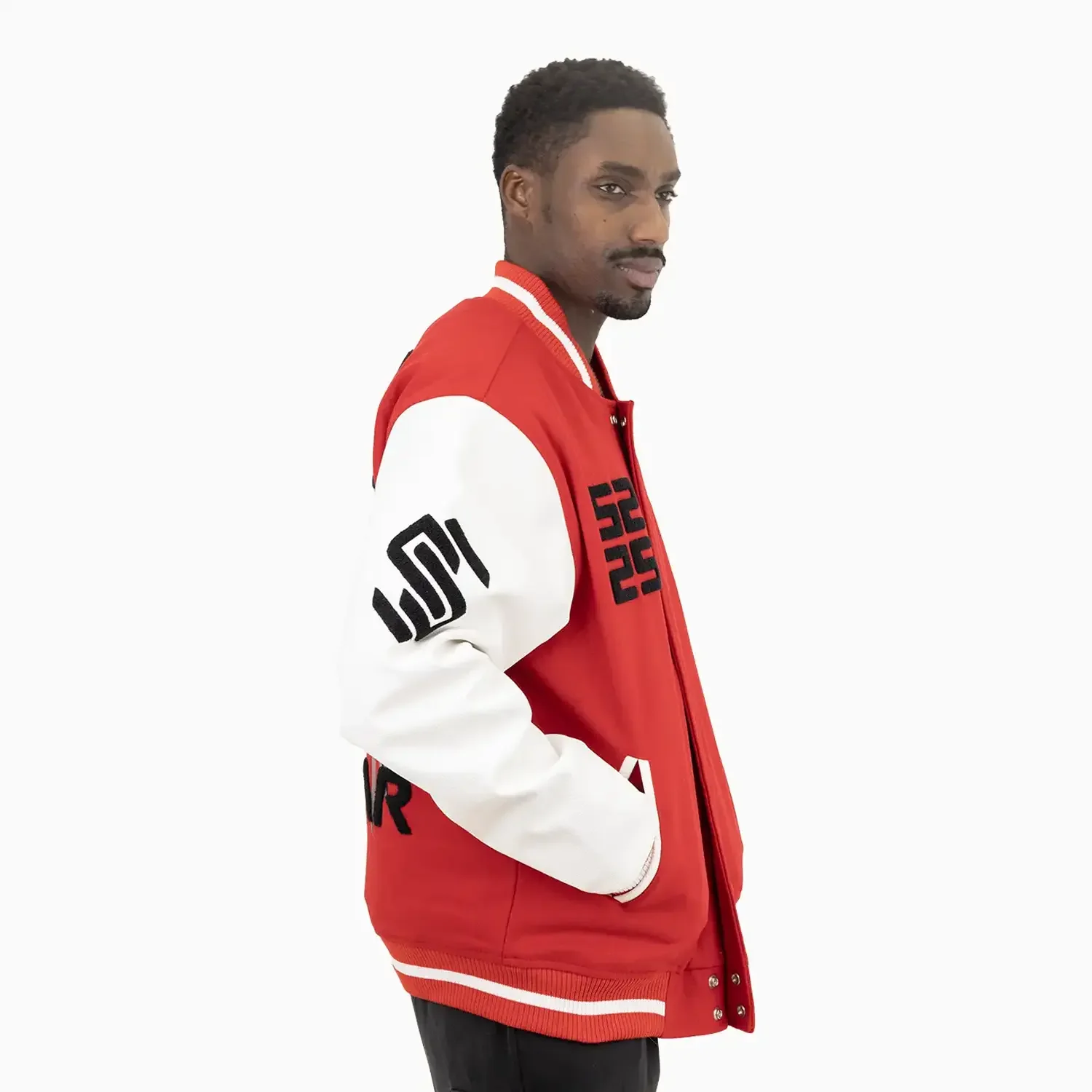 Men's Wings Wool Varsity Jacket - Image 4