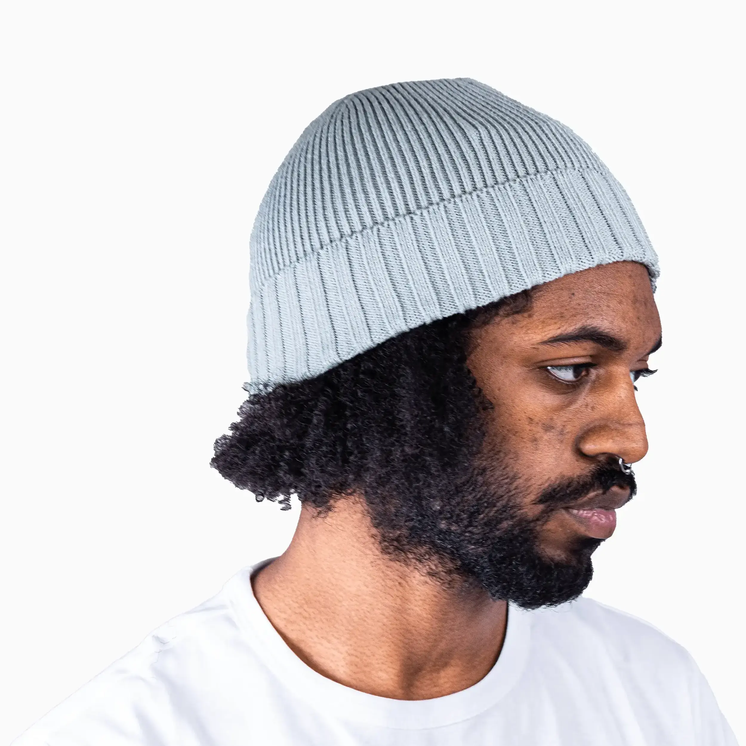 Savar Ribbed Cuff Beanie Hat - Image 3