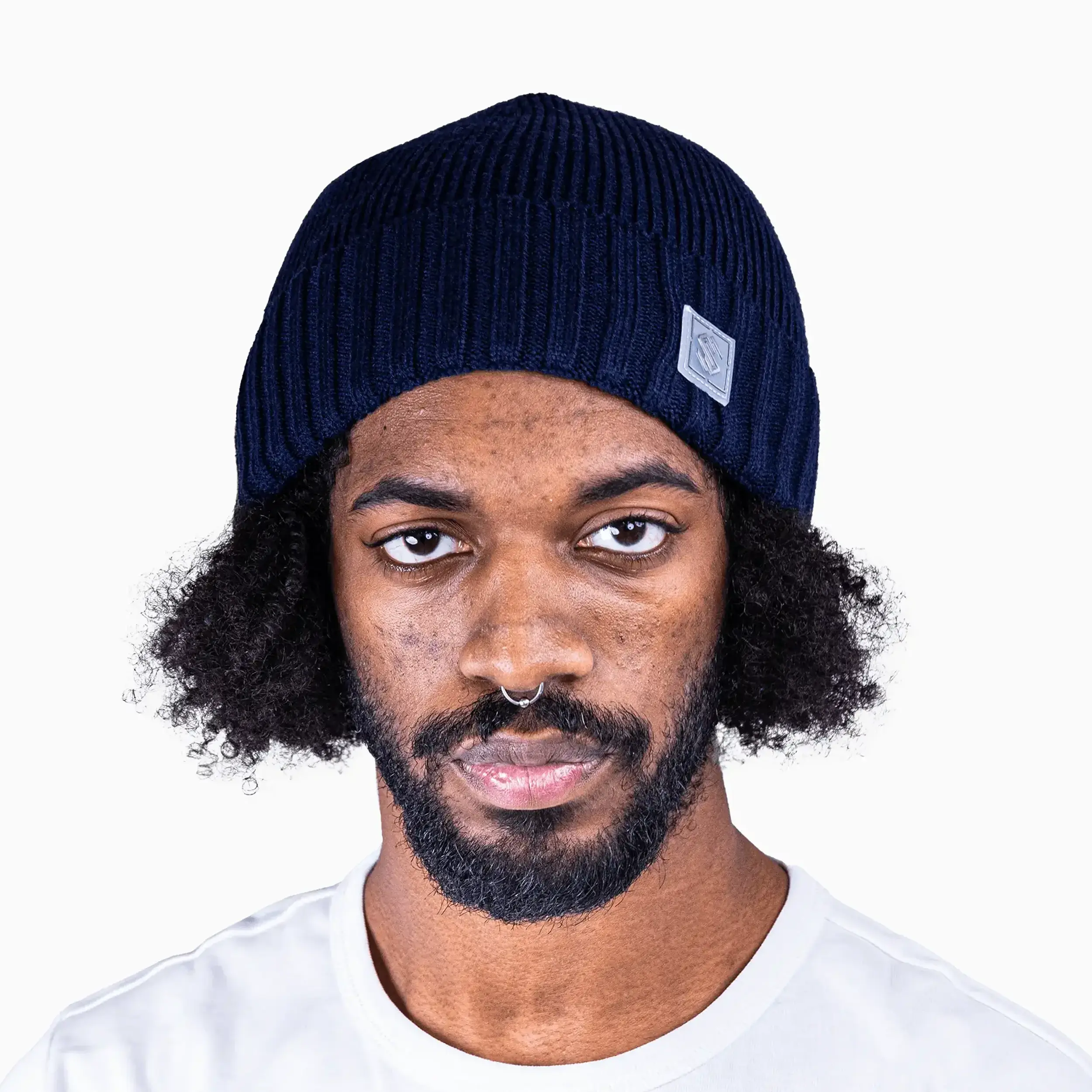 Savar Ribbed Cuff Beanie Hat - Image 2