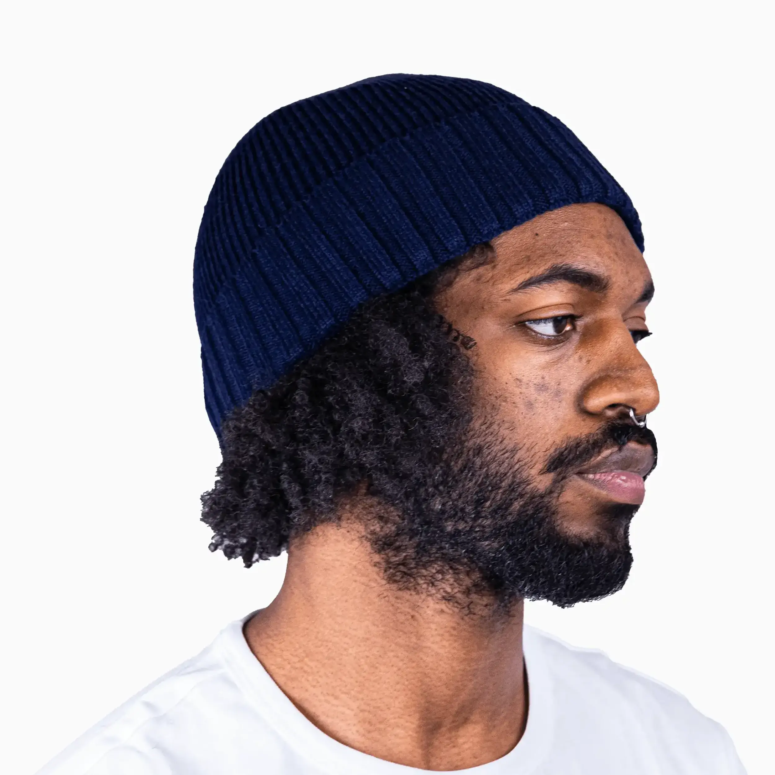 Savar Ribbed Cuff Beanie Hat - Image 3