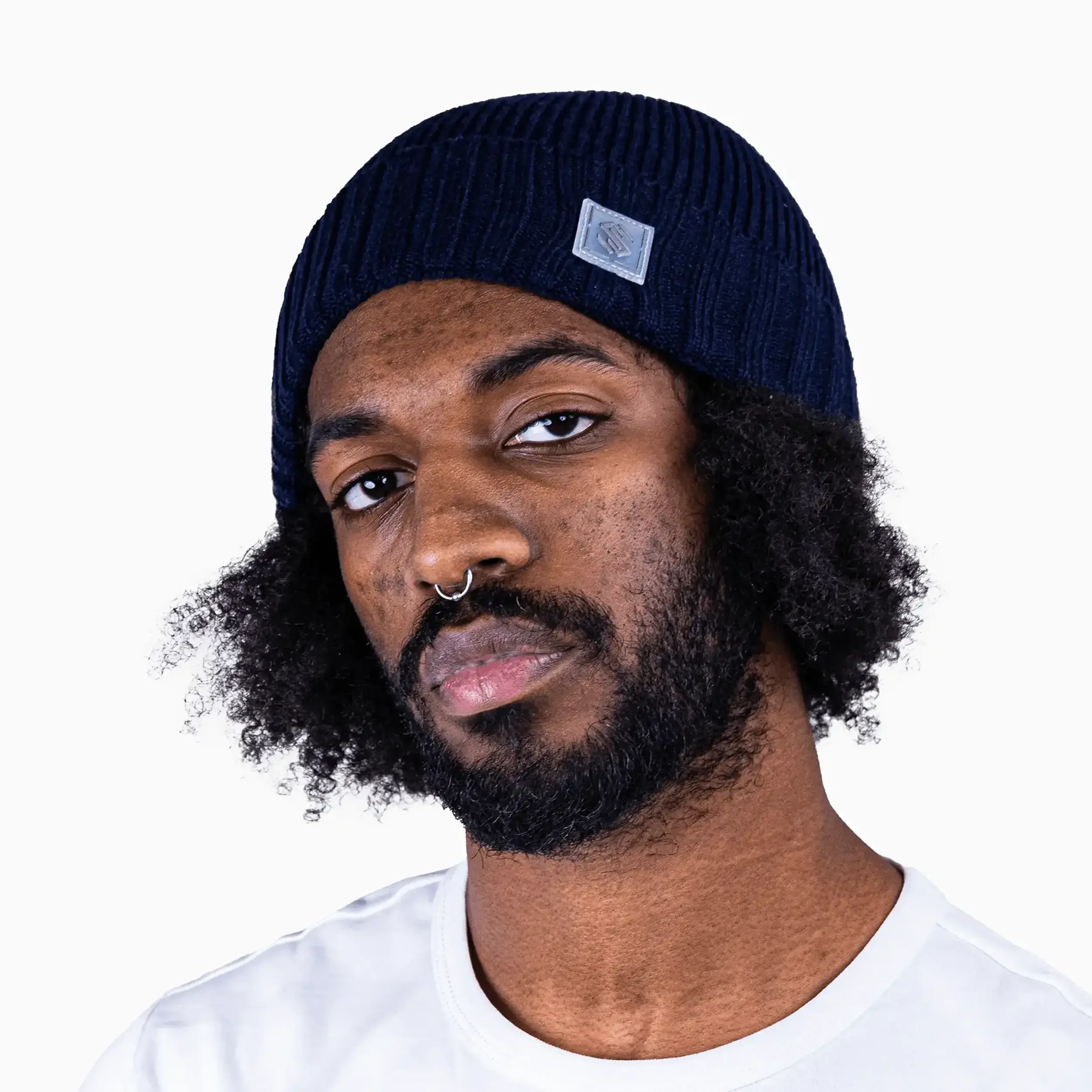 Savar Ribbed Cuff Beanie Hat - Image 4