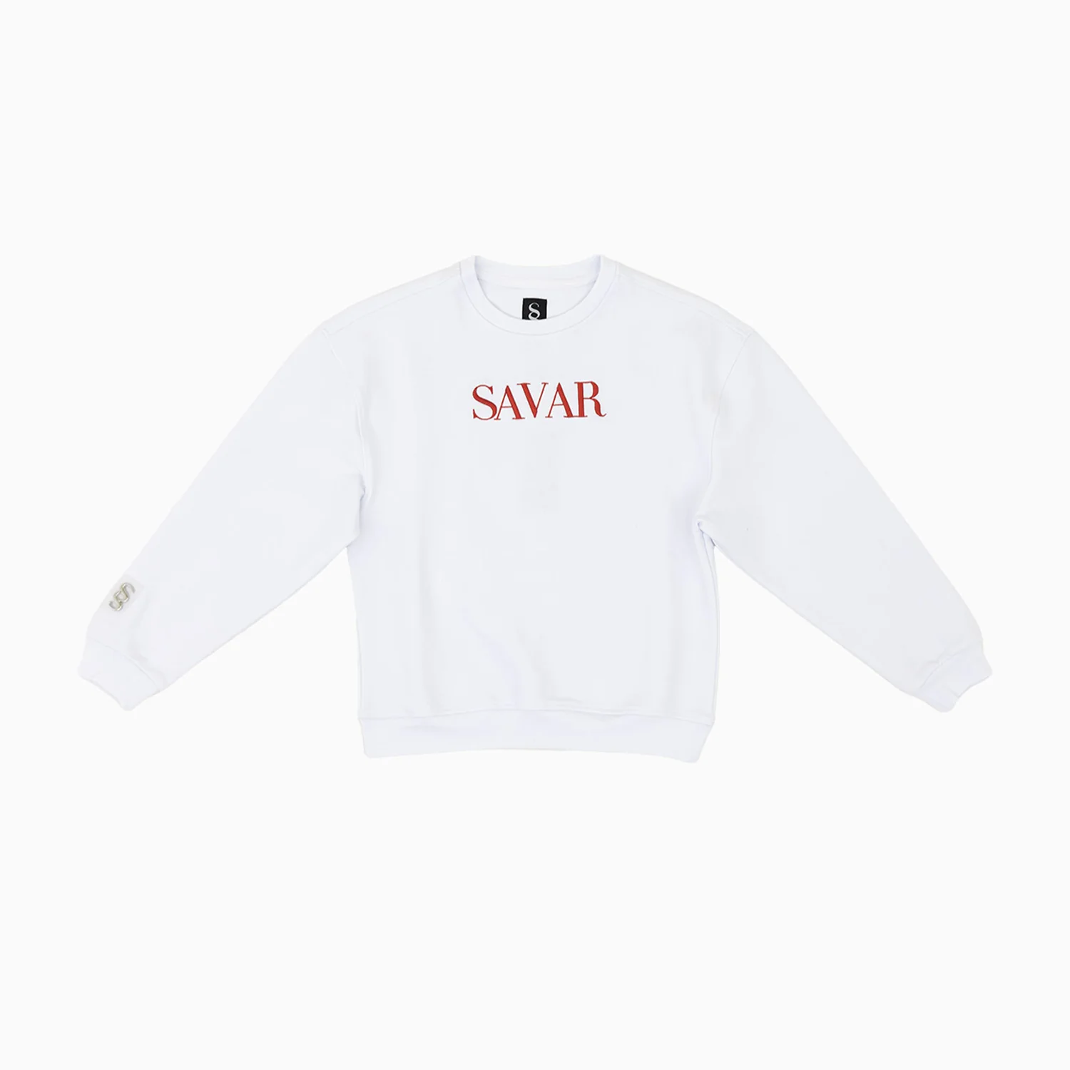 Women's Embroidery Crew Neck Sweatshirt - Image 6