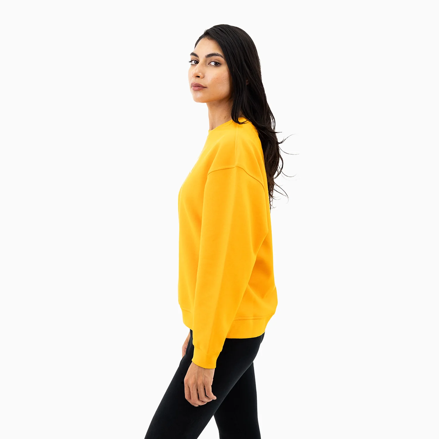 Women's Embroidery Crew Neck Sweatshirt - Image 7