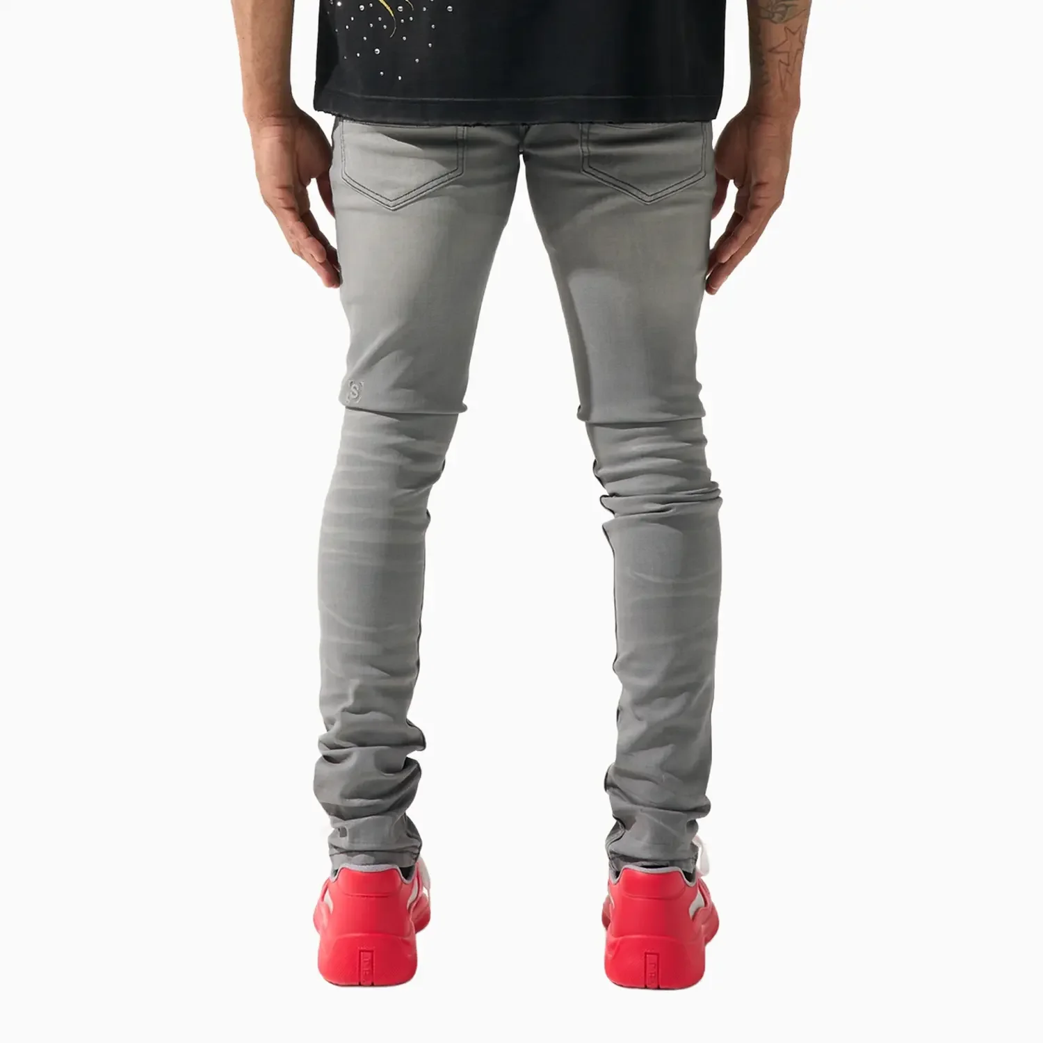 Men's Beluga Grey Jeans Pant - Image 2