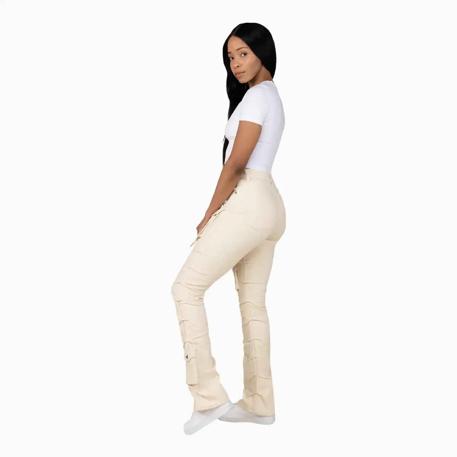 Women's High Rise Utility Stack Pant - Image 3