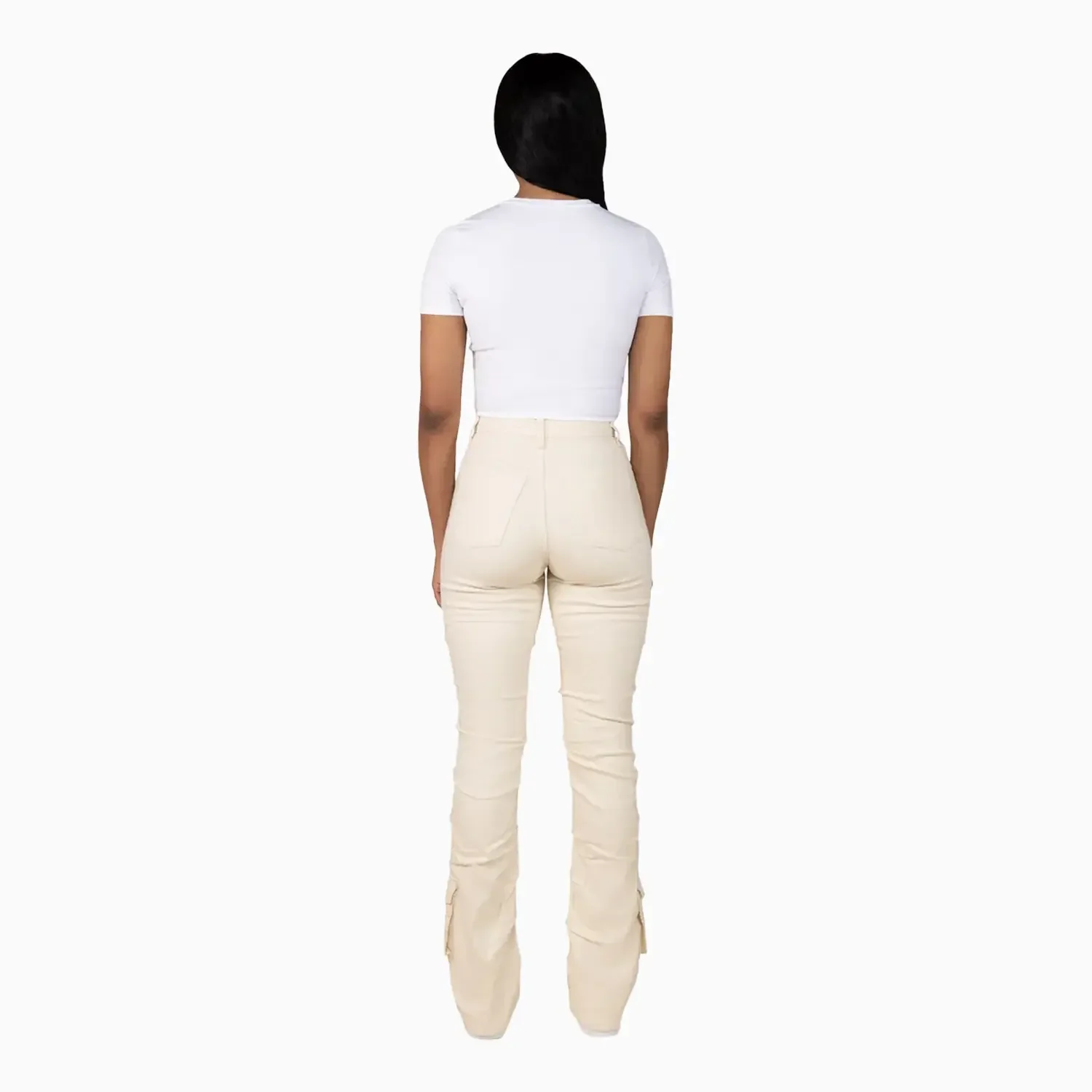 Women's High Rise Utility Stack Pant - Image 4