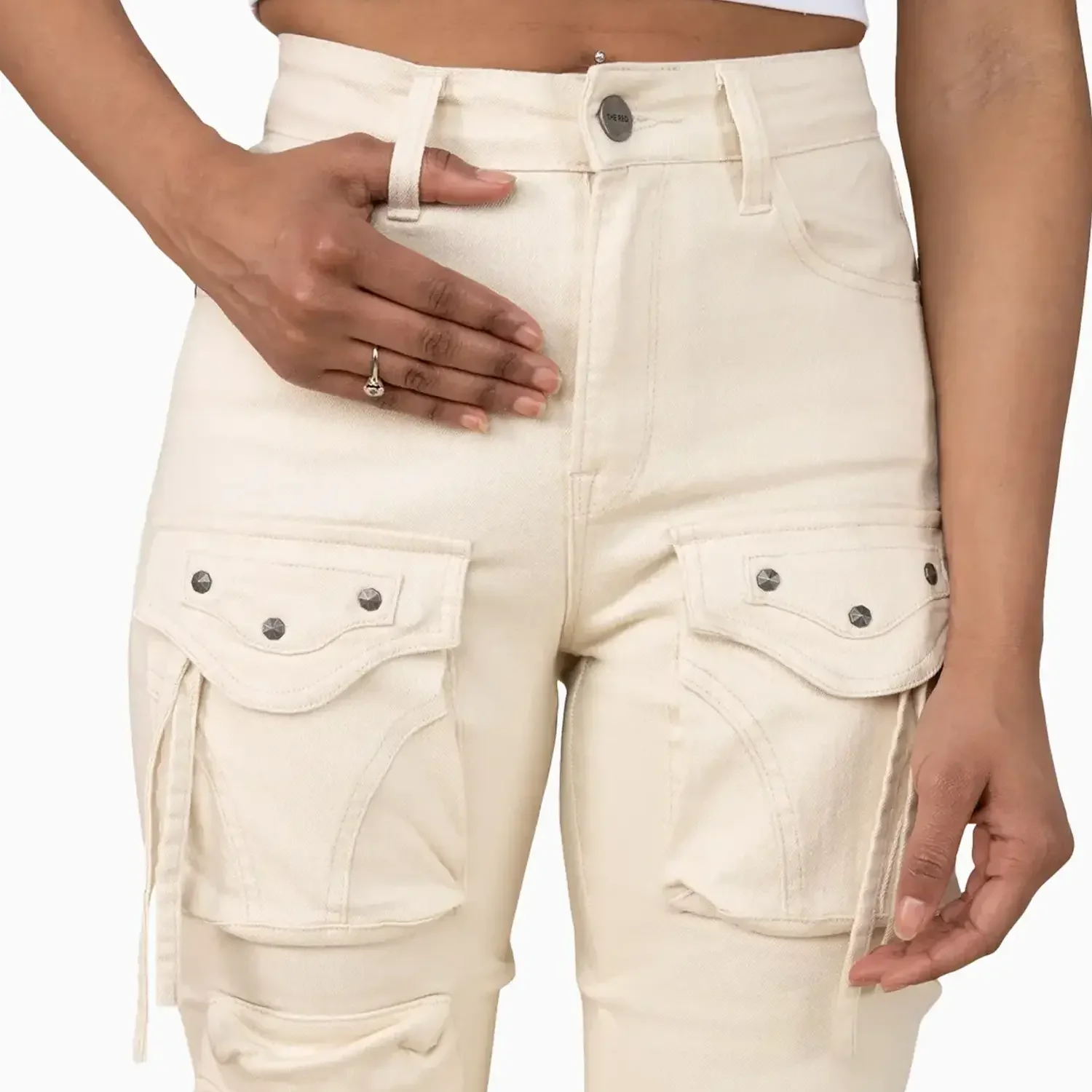 Women's High Rise Utility Stack Pant - Image 8