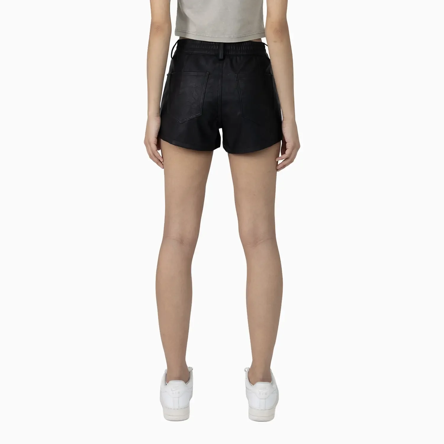 Women's Laser Printed Mid Rise Shorts and T-Shirt Outfit - Image 6
