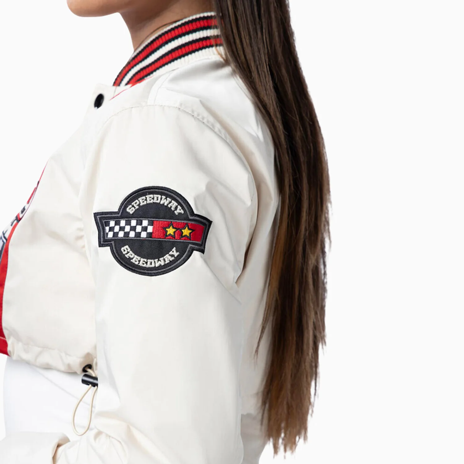 Women's Racing Cropped Light Jacket - Image 6