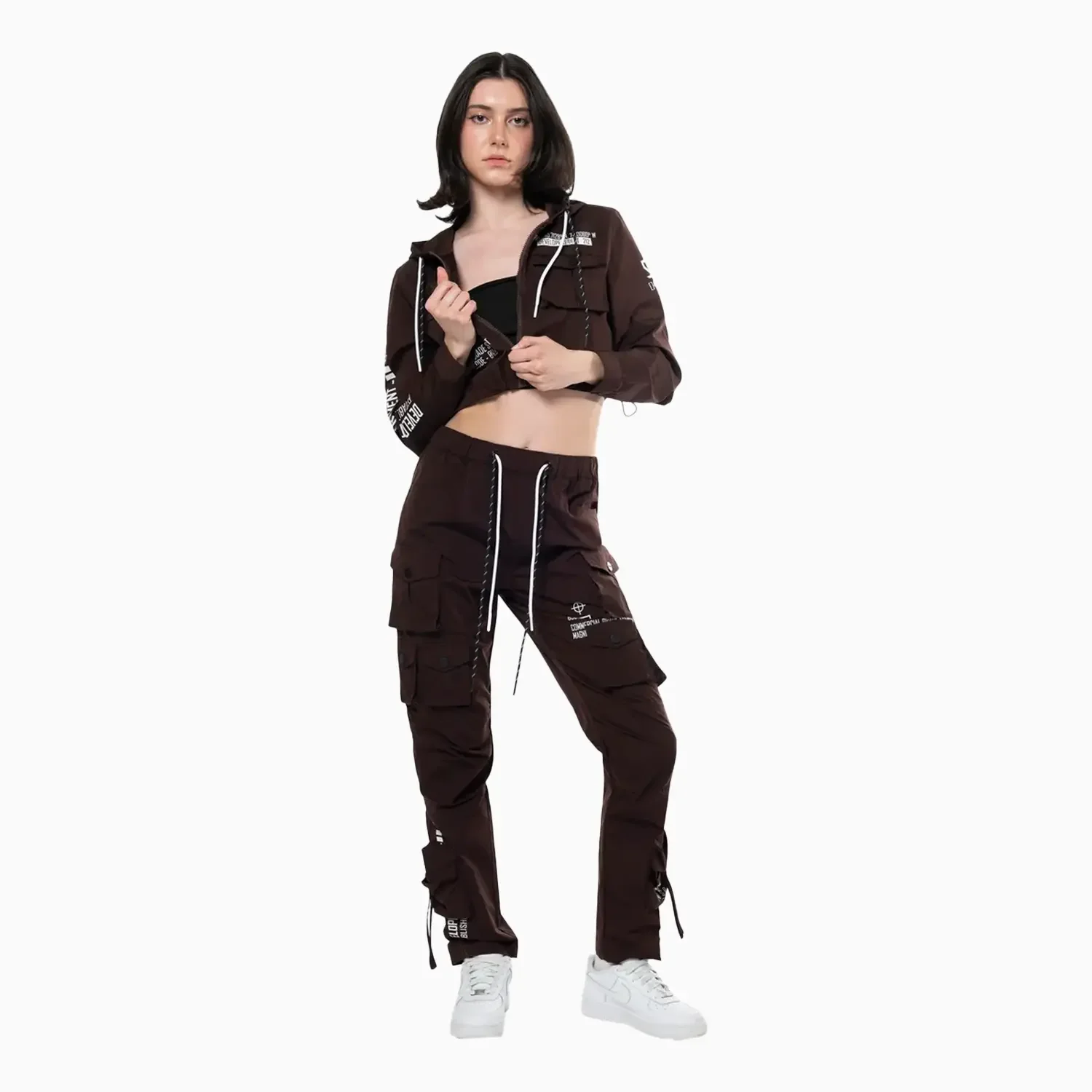 Women's Relaxed Slouch Utility Outfit - Image 2