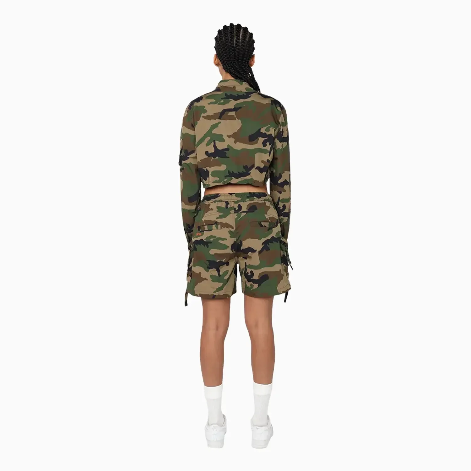 Women's Utility Nylon Printed Outfit - Image 6