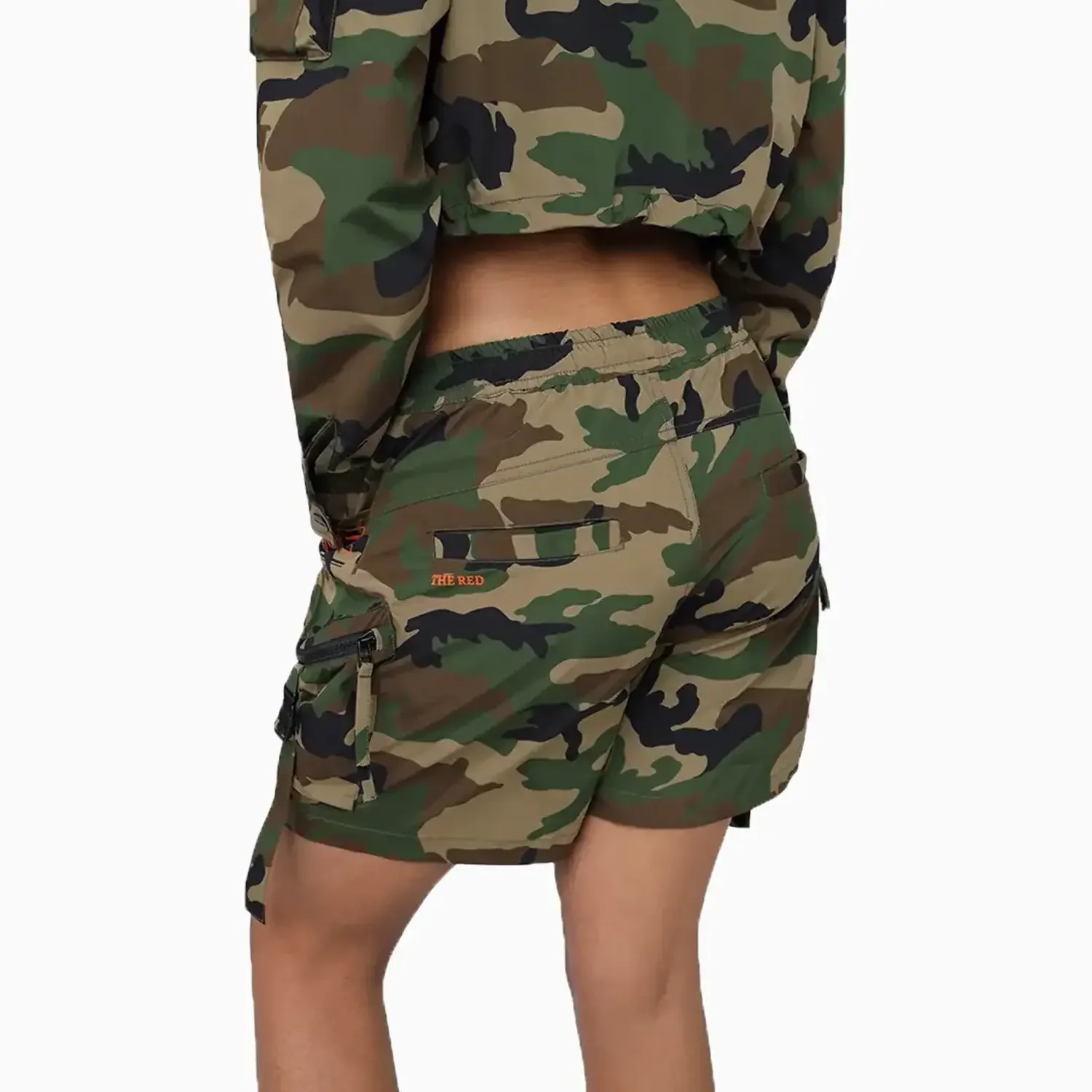Women's Utility Nylon Printed Outfit - Image 7
